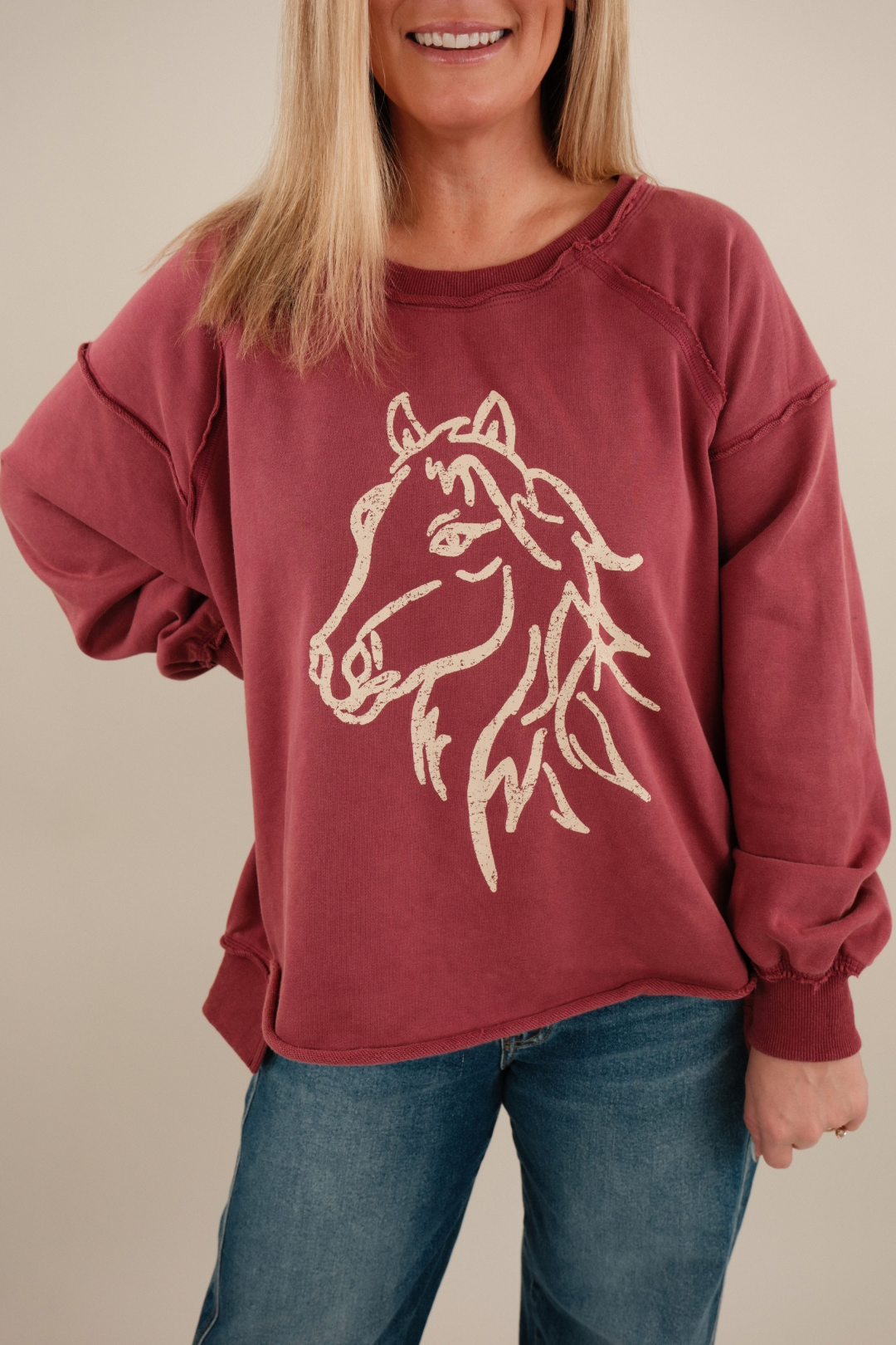 Cowgirl Comfort Crewneck
