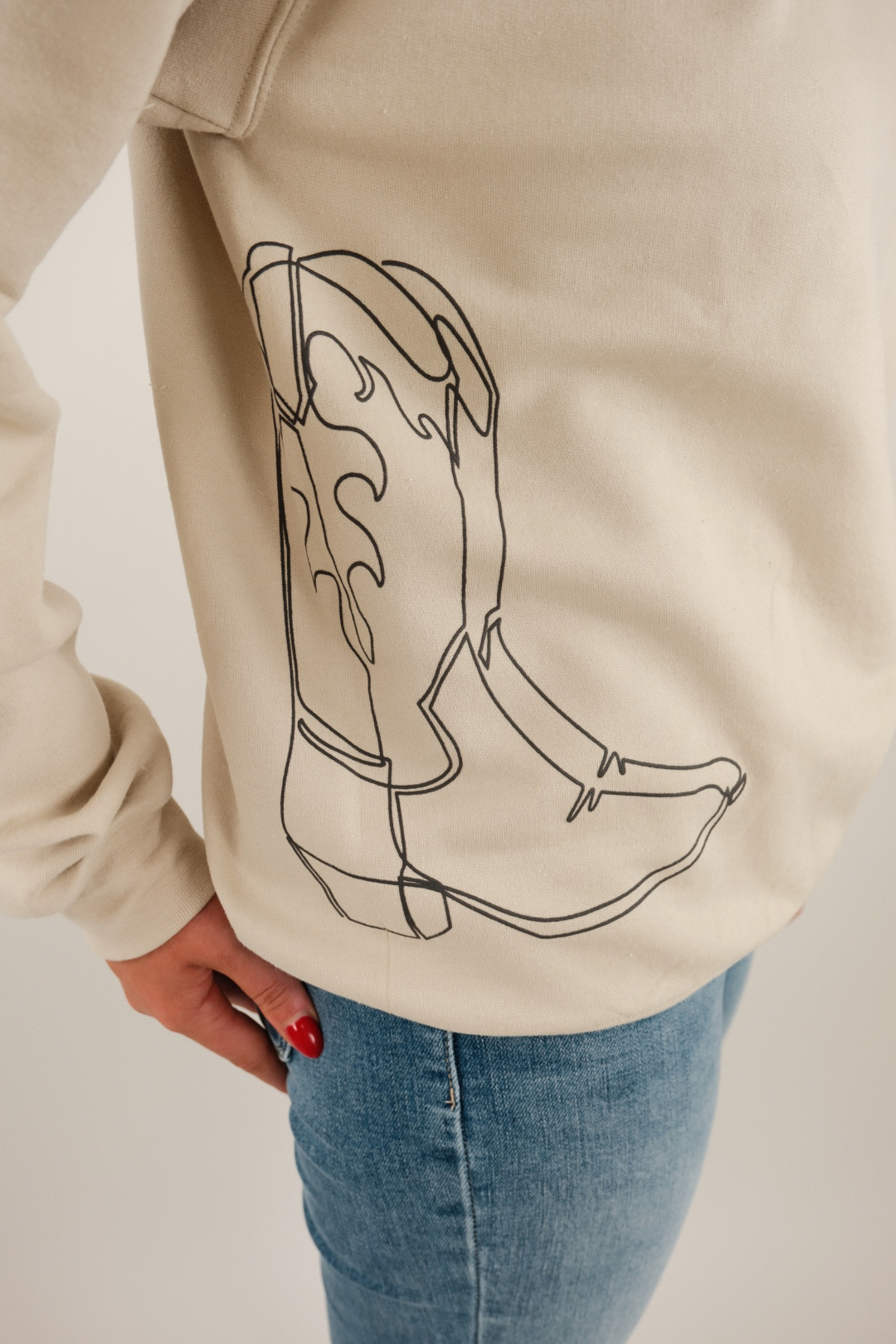 Cowgirl Society Star Pullover