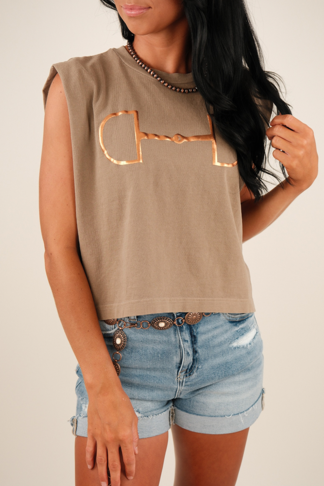 Bridle Up Muscle Tank