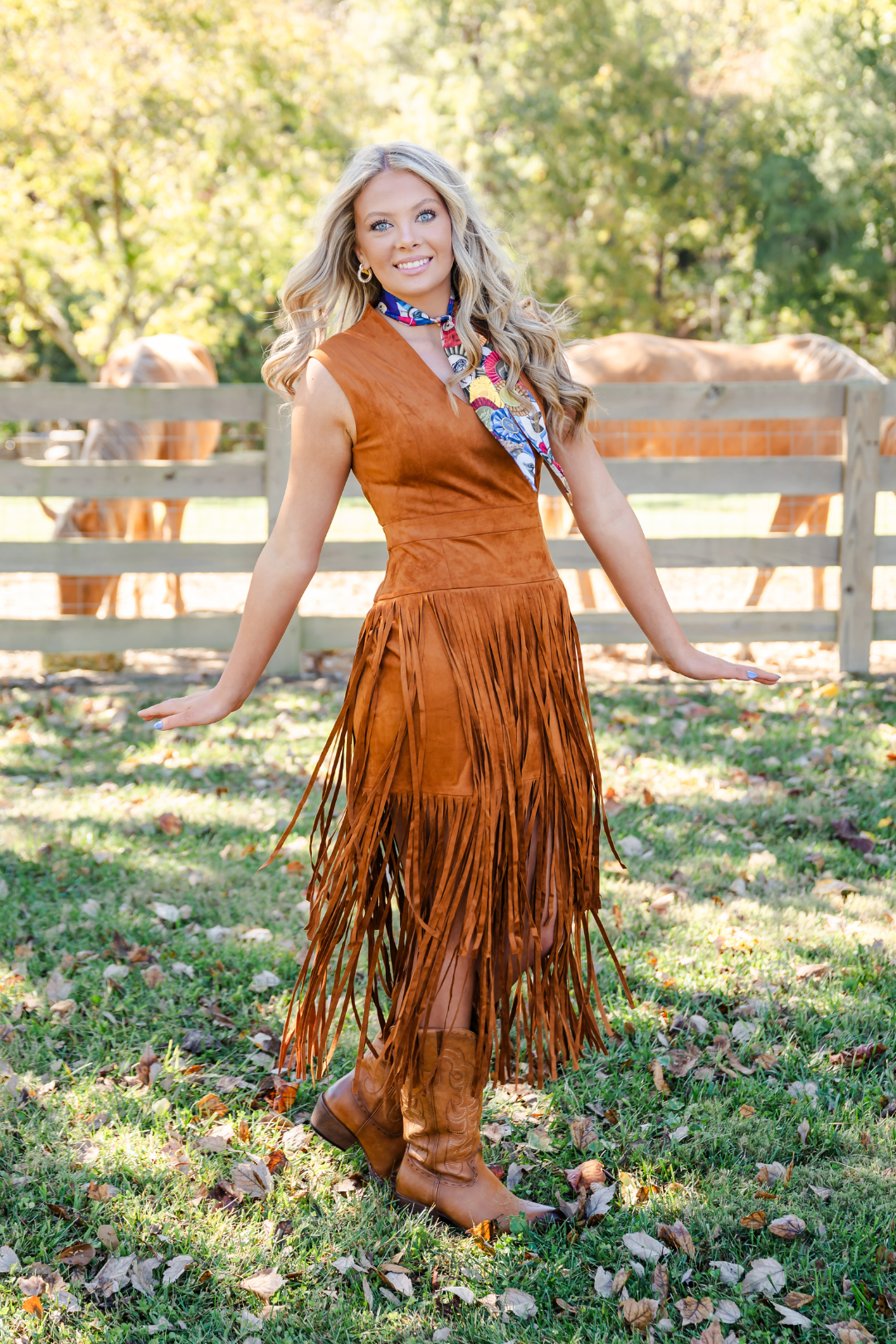 The Grandstand Fringe Dress