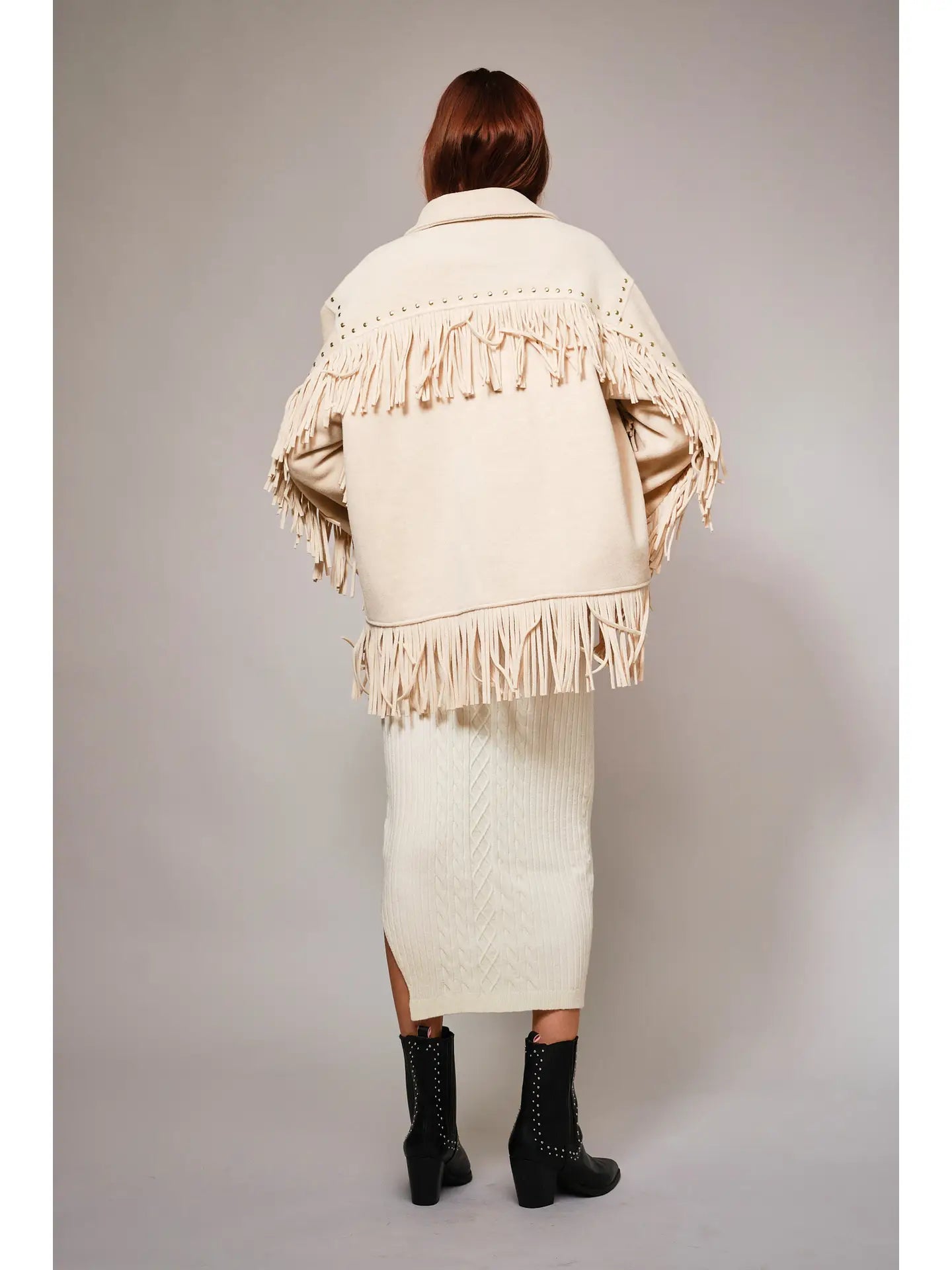Golden Prairie Fringe Jacket