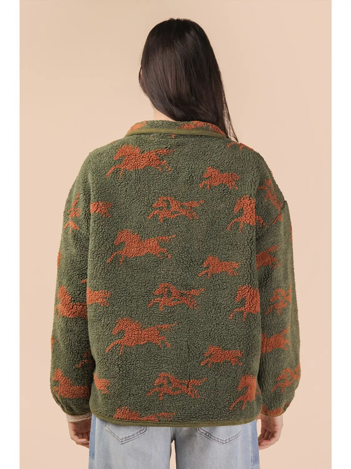 Wild Sage Sherpa Jacket