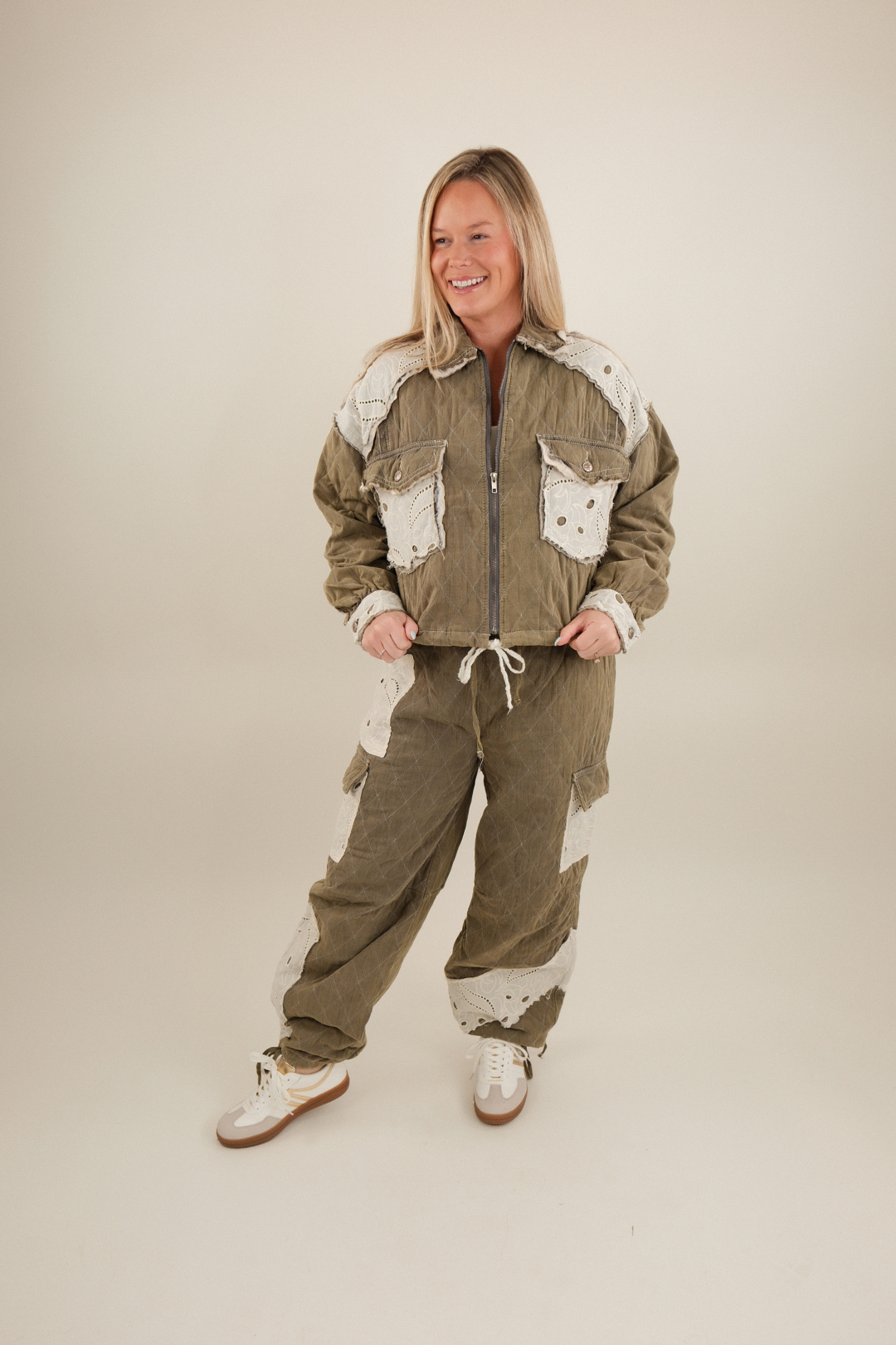 Olive Canyon Quilted Set