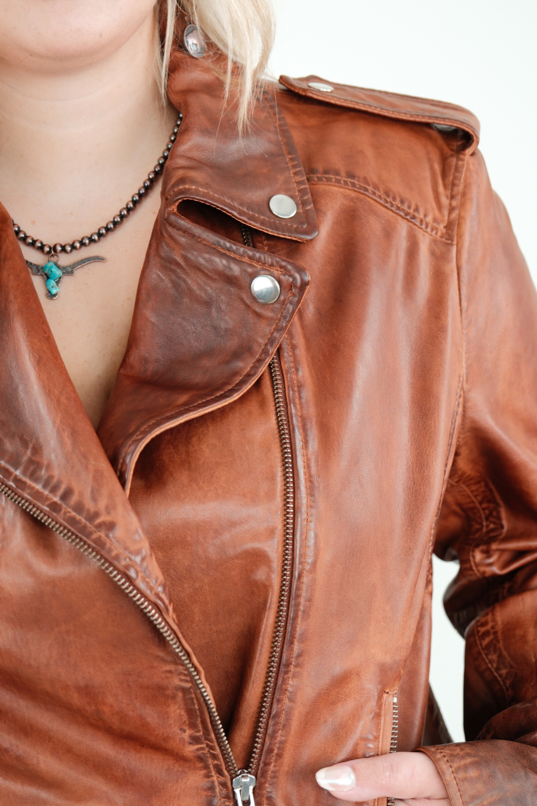 Saddle Ridge Vintage Leather Jacket