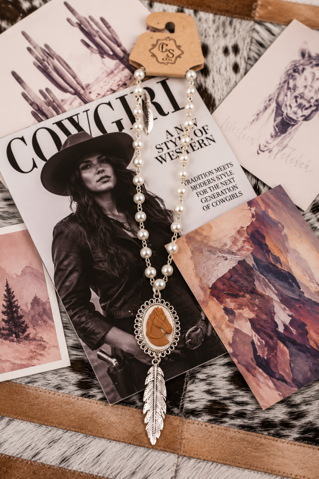 Pearls & Ponies Necklace