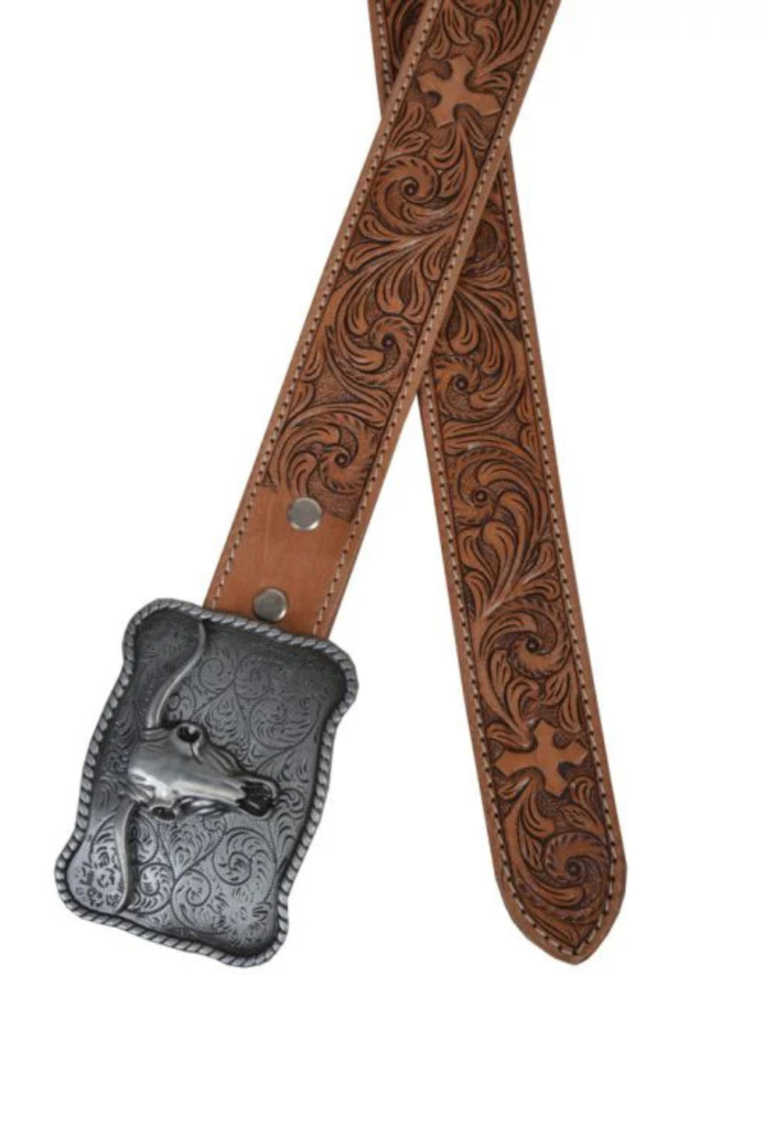 Iron Horn Western Belt