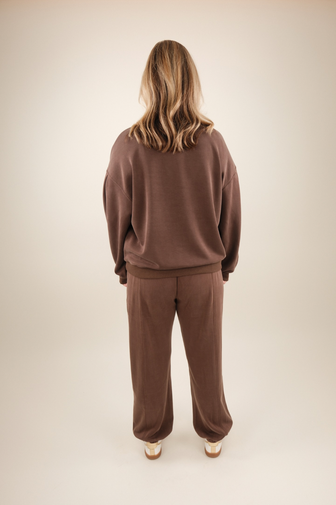 Saddle Soft Jogger Set - Brown