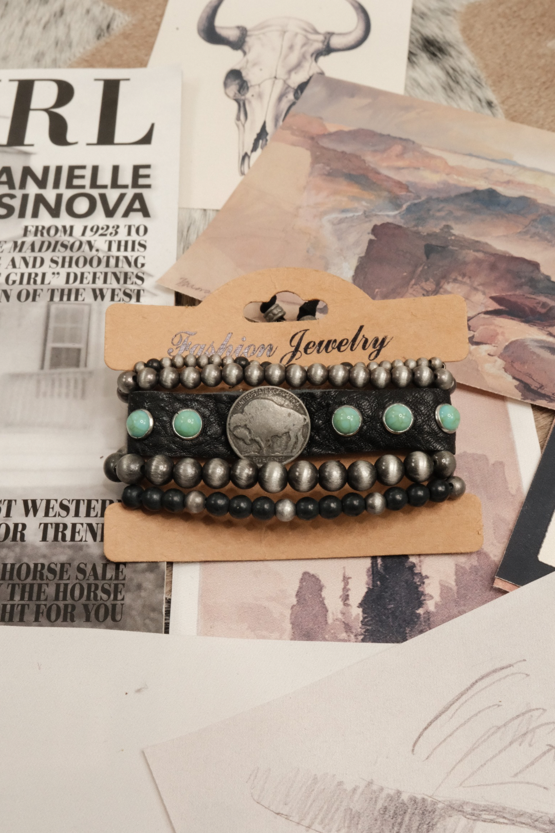 Buffalo Spirit Bracelet Stack