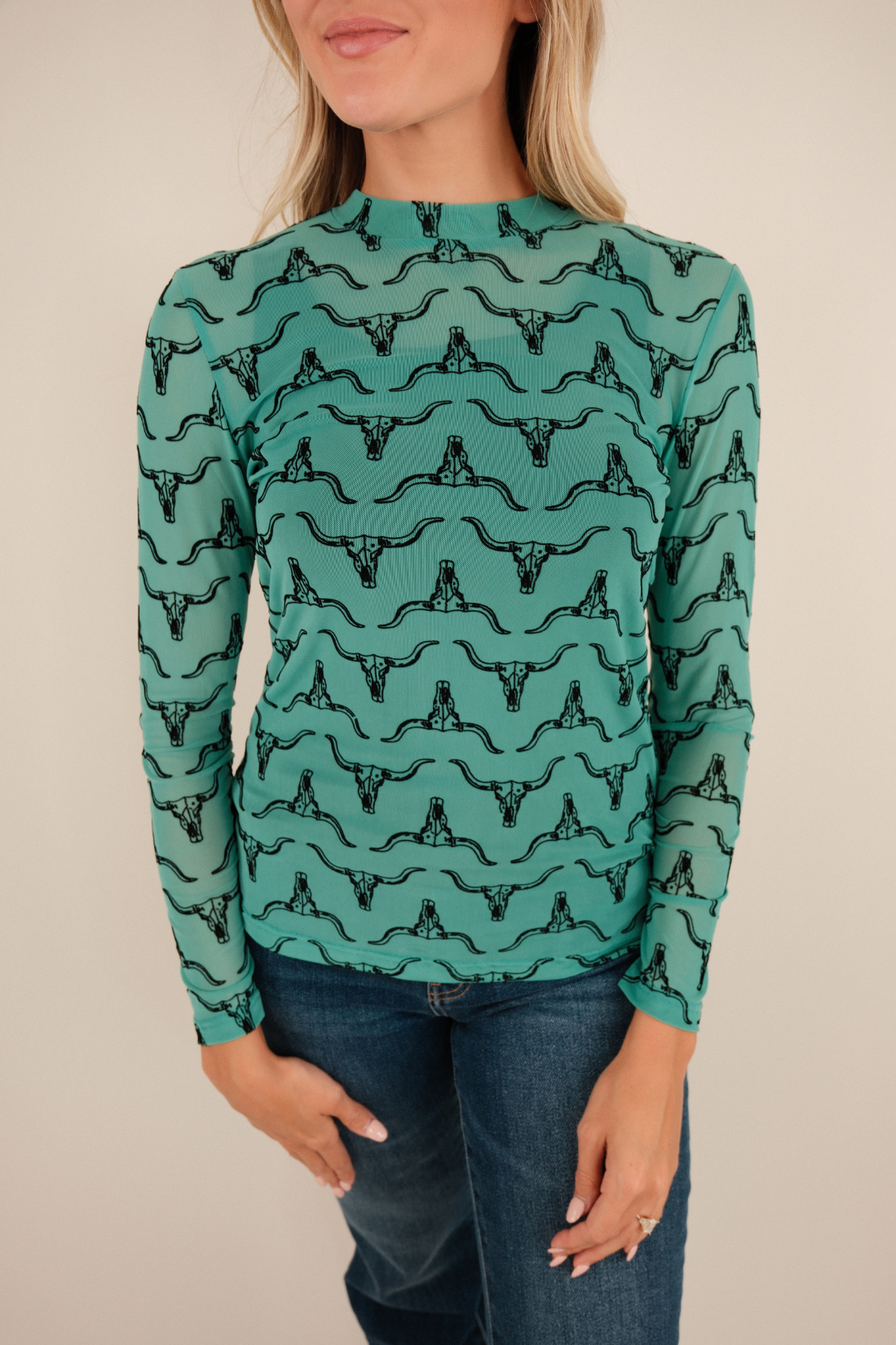 Regal Rodeo Mesh Top