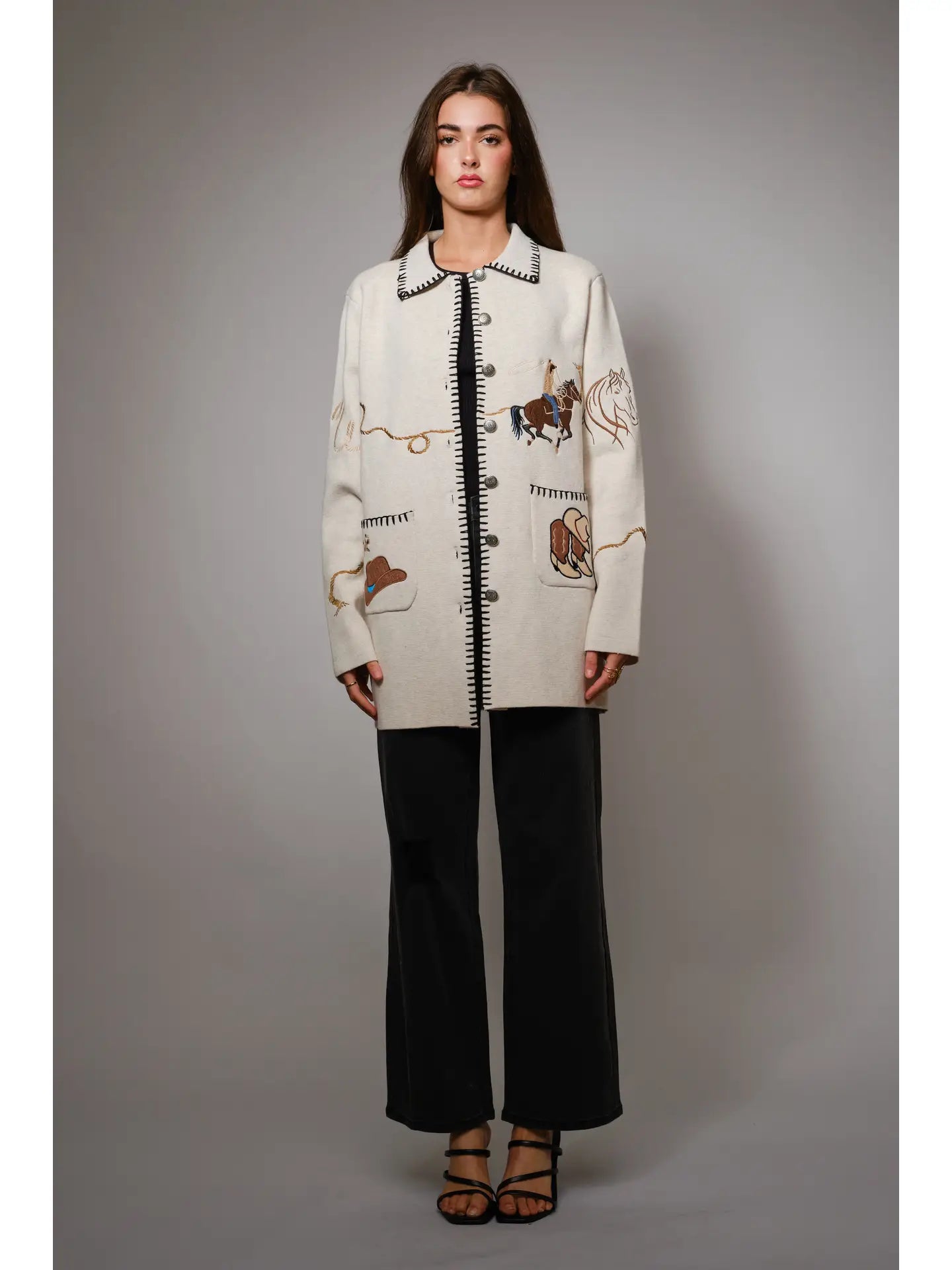 Rodeo Trails Embroidered Jacket