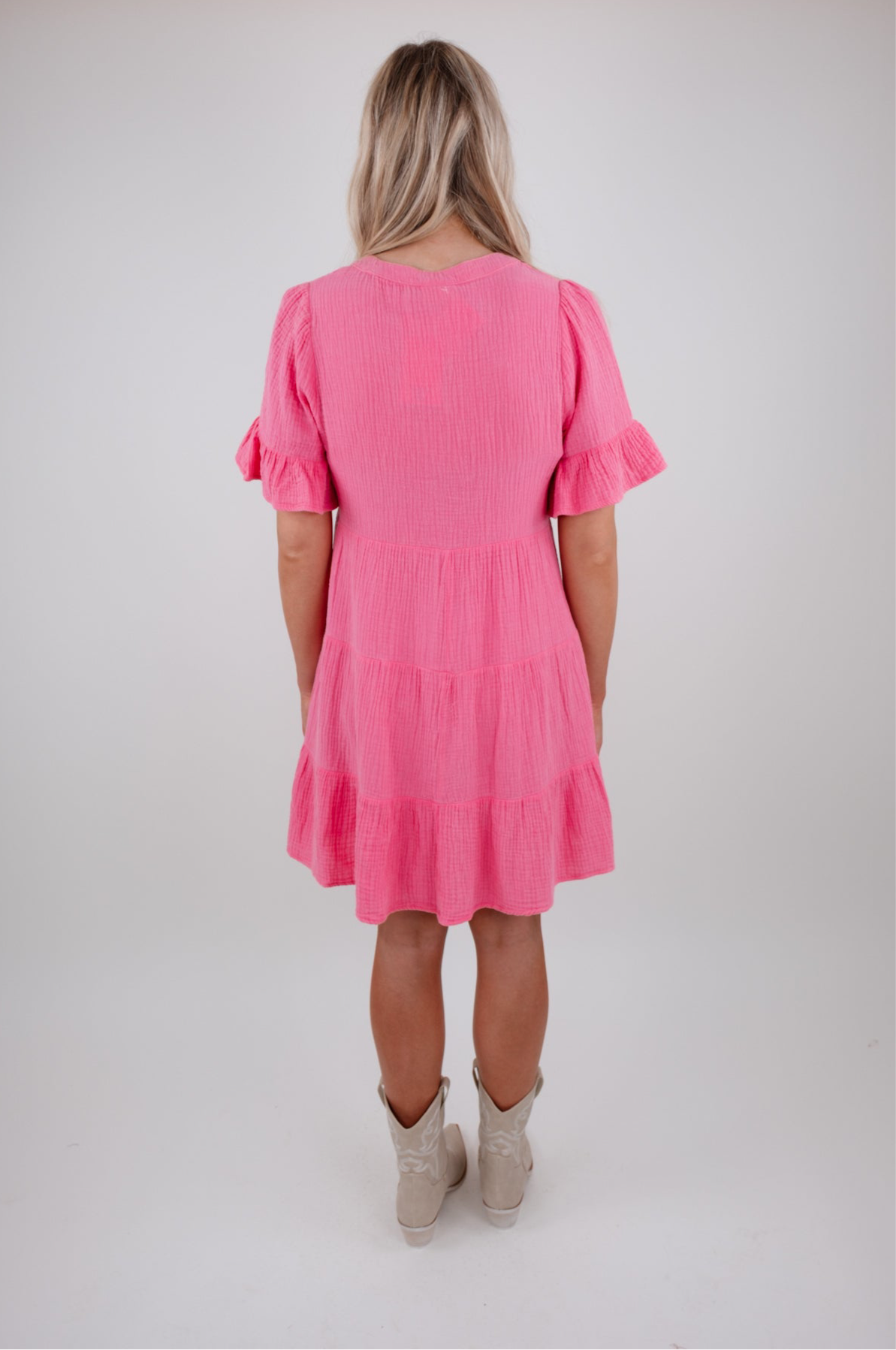 Cowgirl Charm Pink Dress