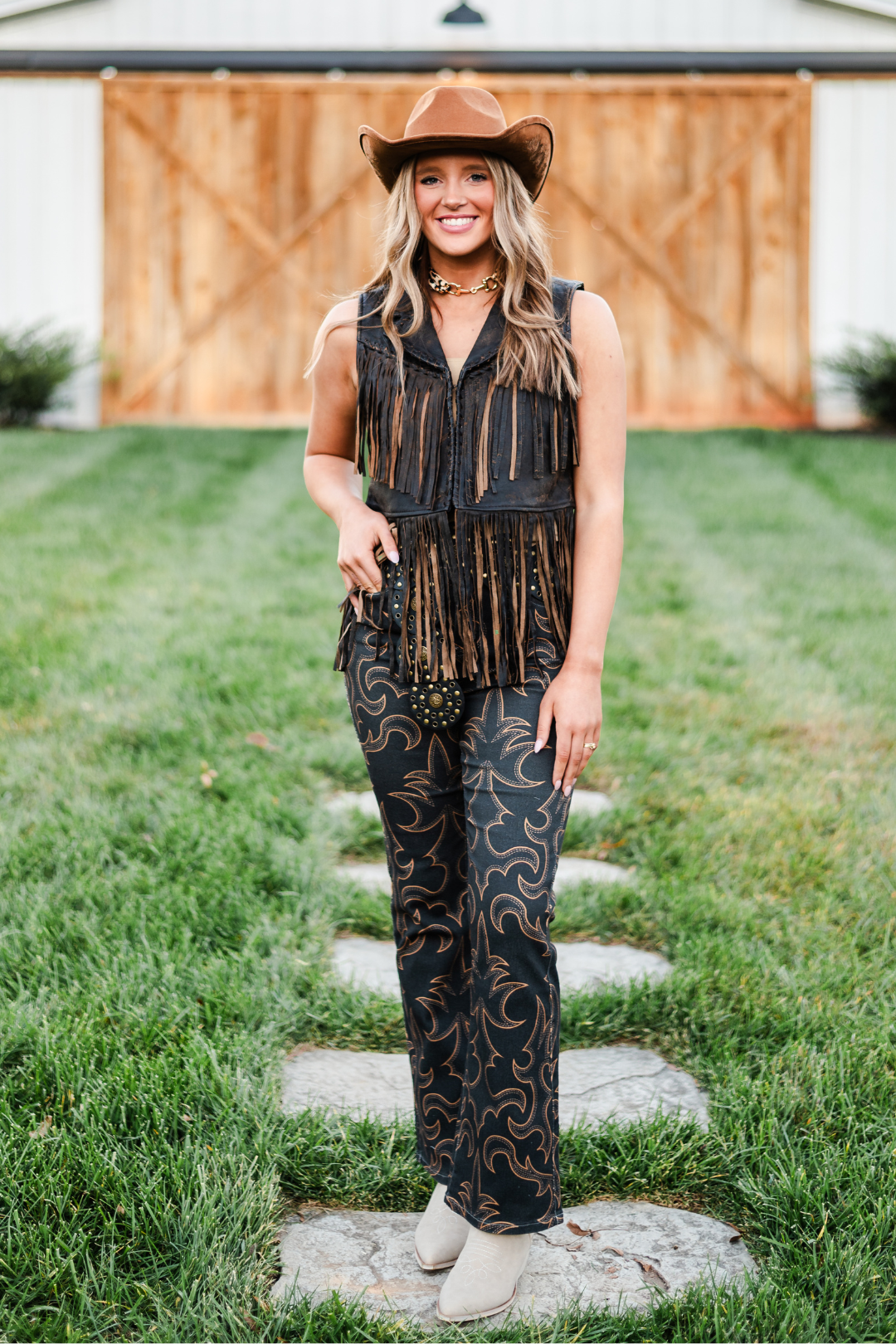 Outlaw Stitch High Rise Jeans