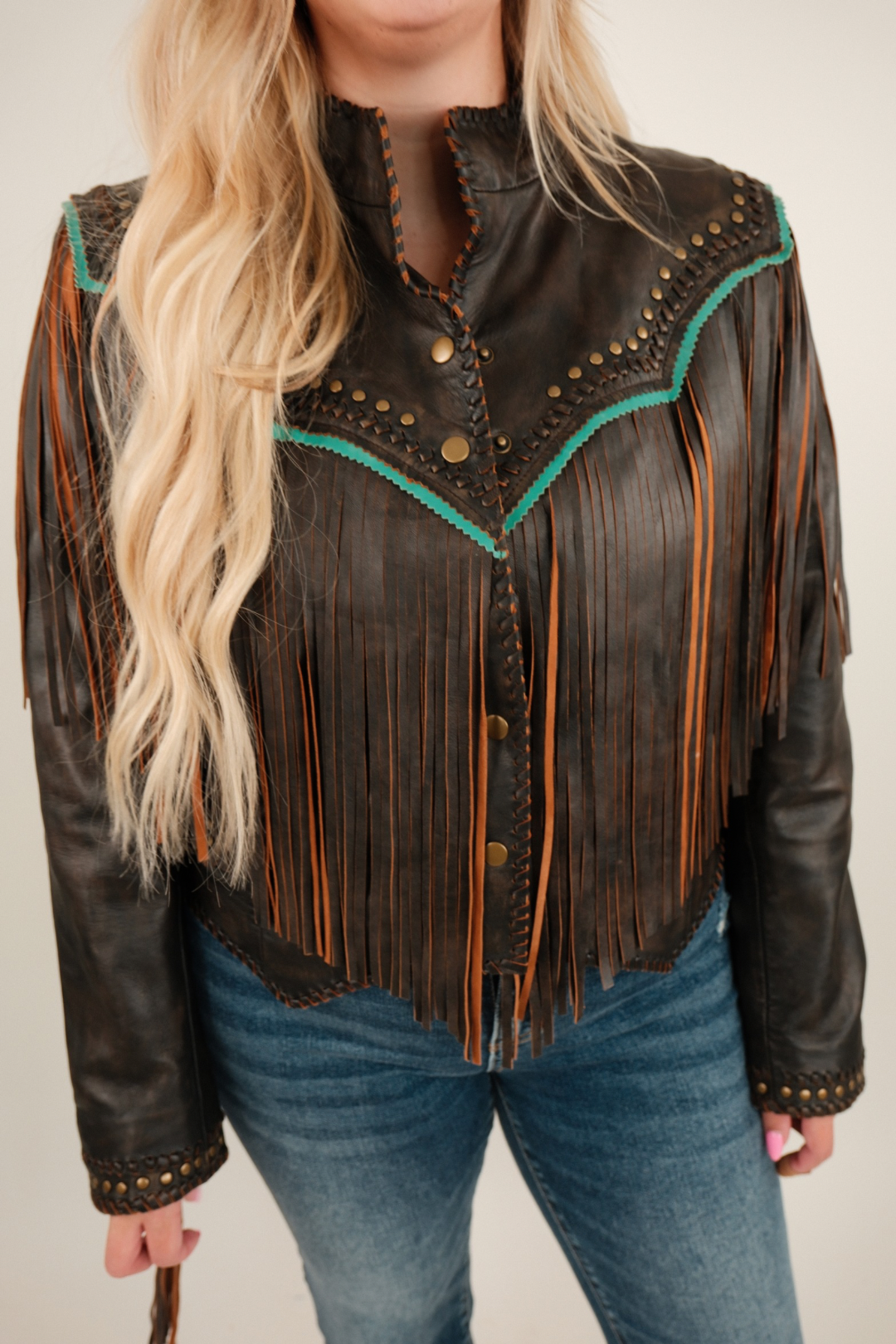 Sundance Fringe Leather Jacket