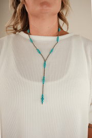 Canyon Drop Necklace - Turquoise