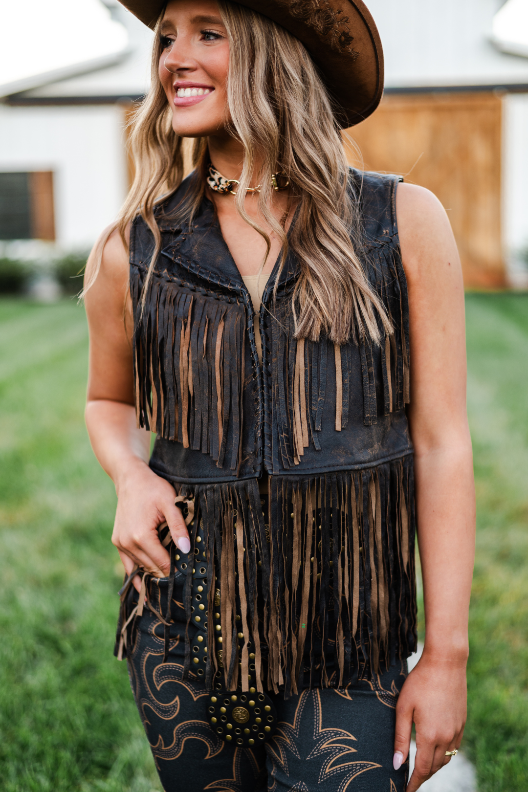 Dust & Glory Fringe Vest