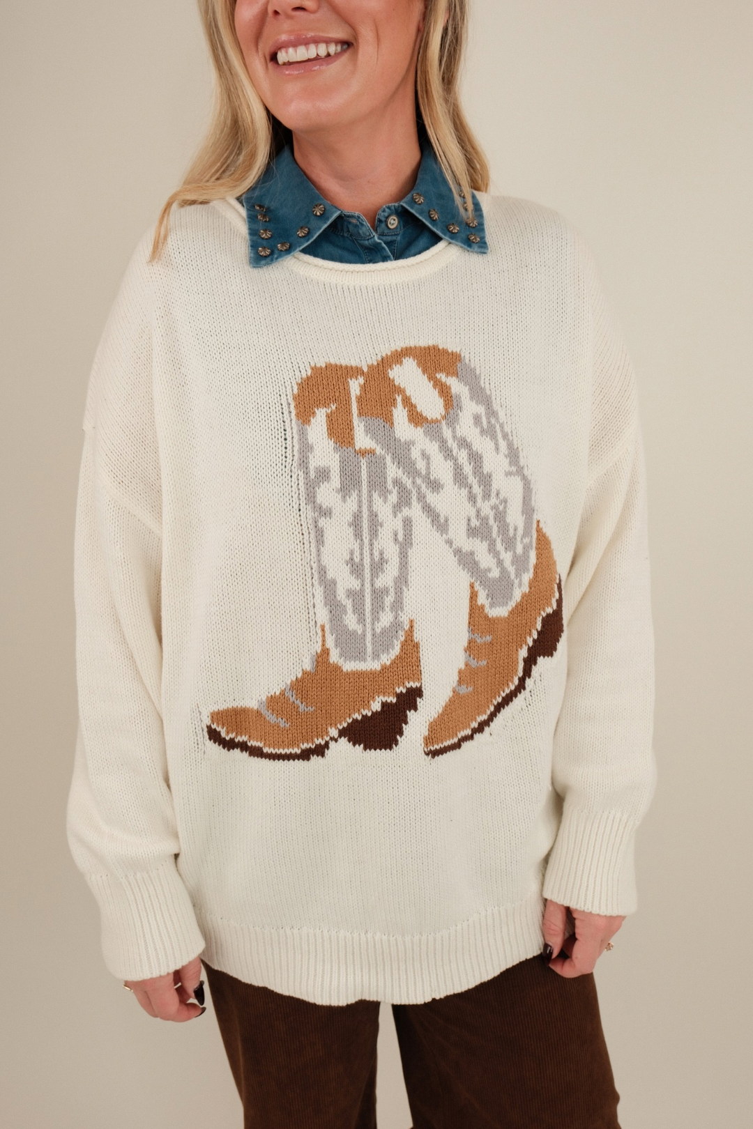 Boot Scootin' Sweater