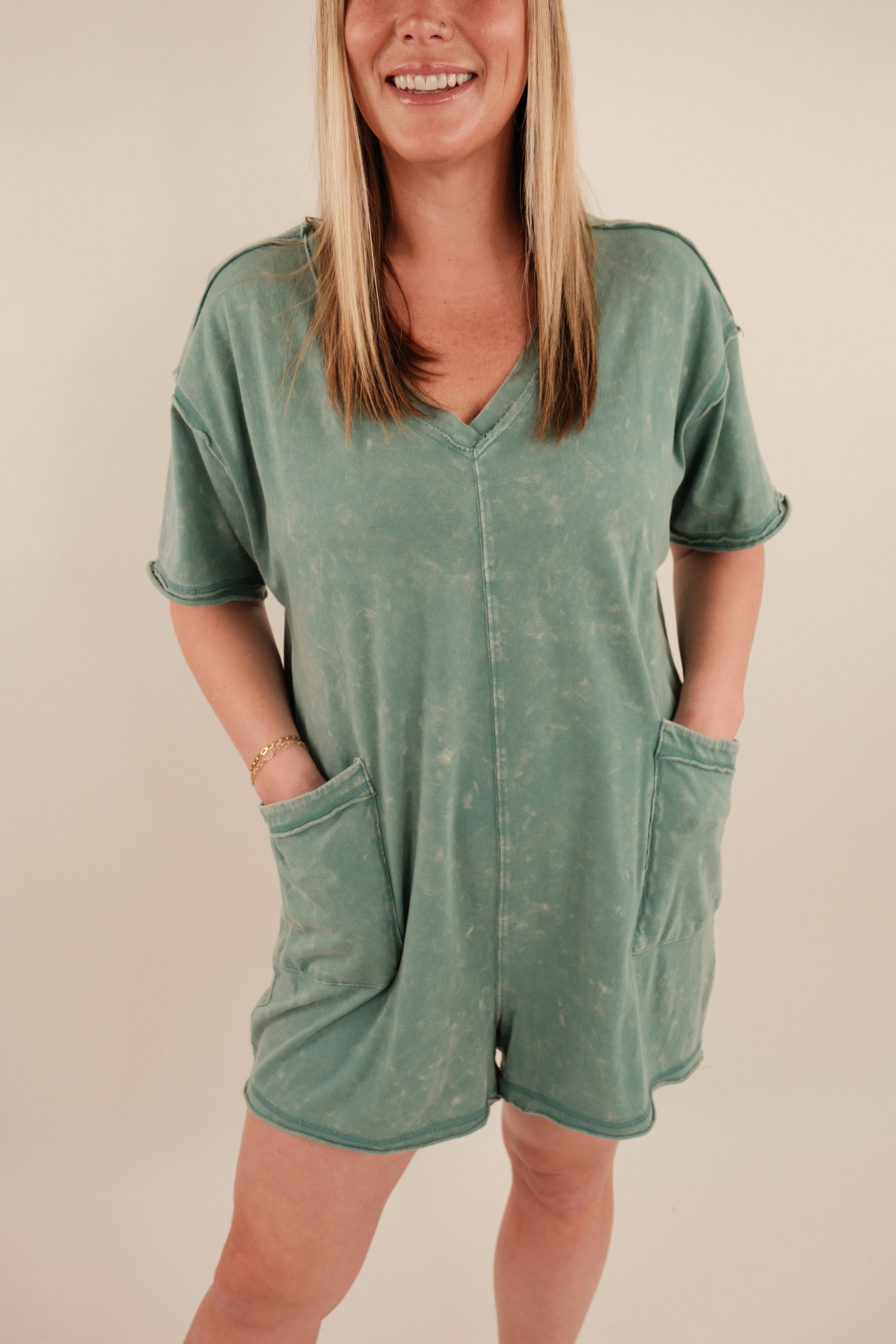 Wild West Mineral Wash Romper