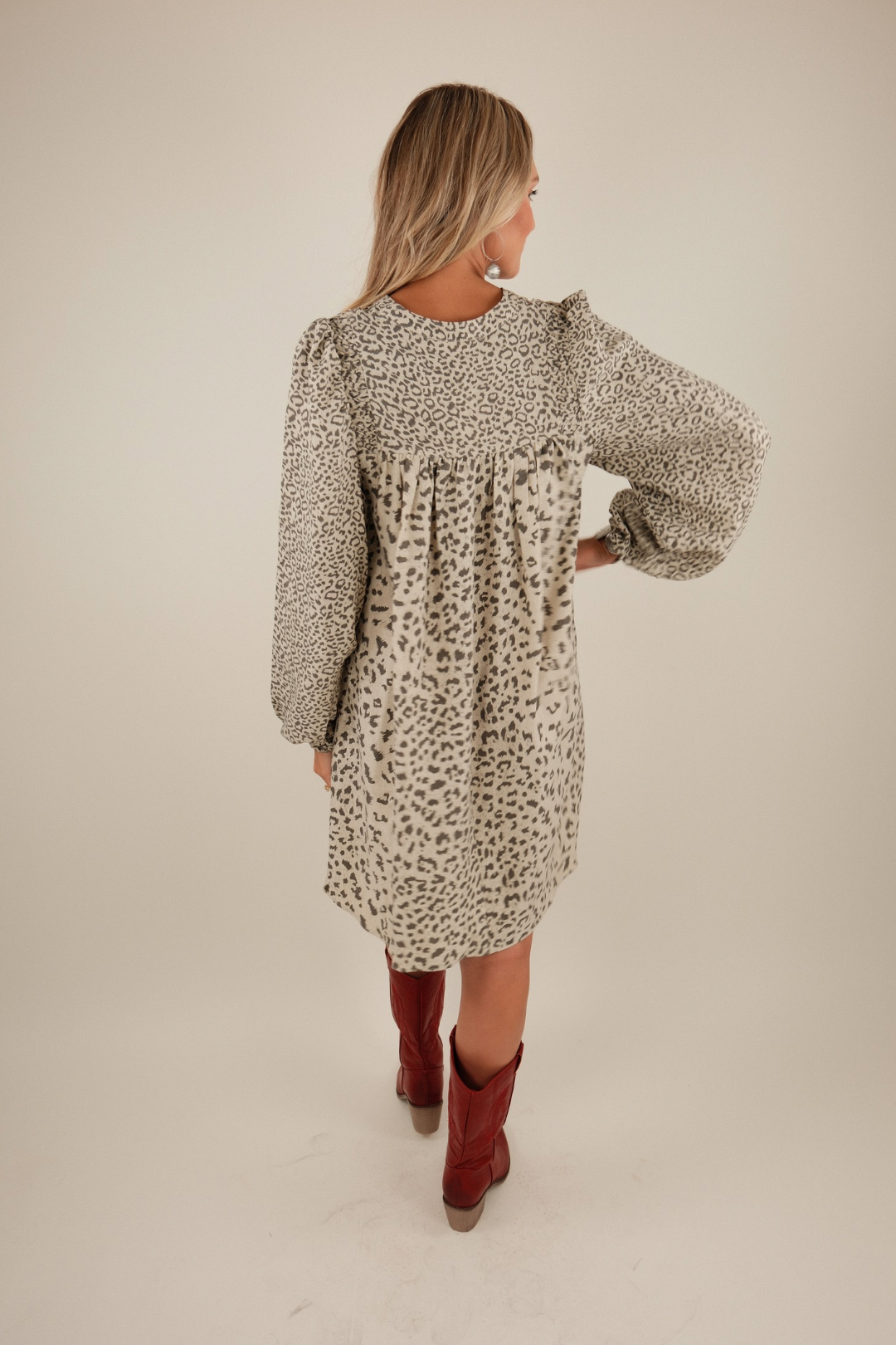 Smoky Savannah Midi Dress