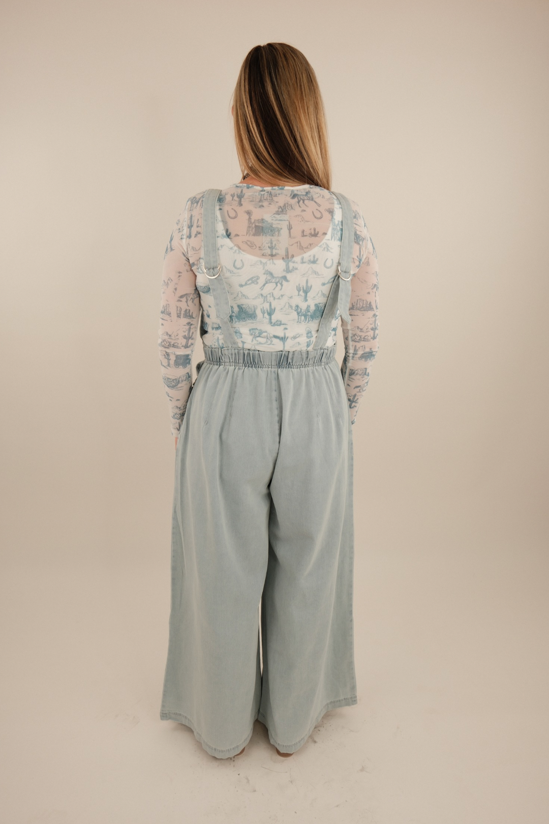 Buckaroo Belle Denim Jumpsuit