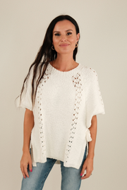 Side-Tie Ranch Knit Top