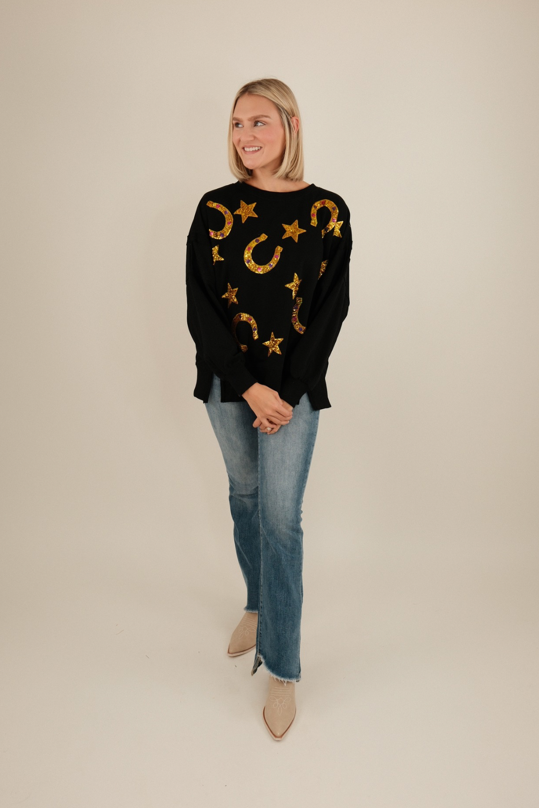 Golden Horseshoe Pullover