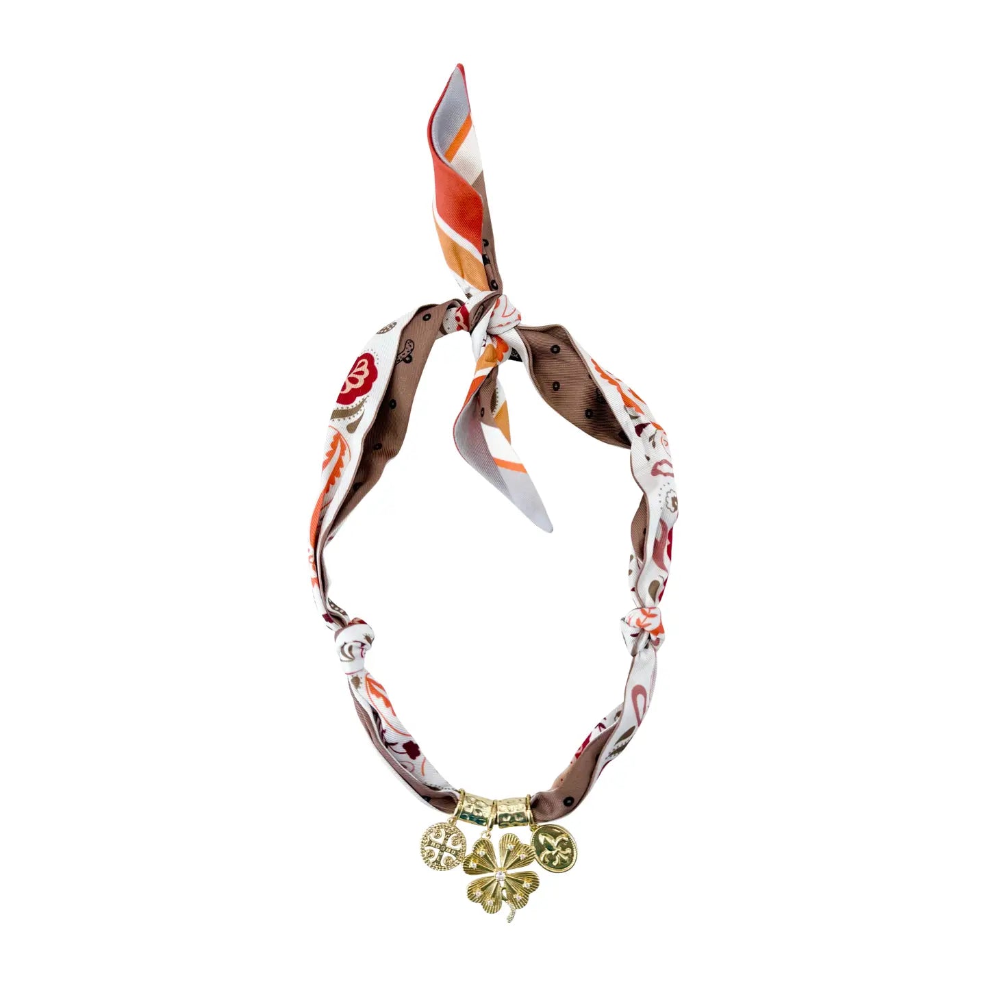 Charm Wrangler Scarf Necklace