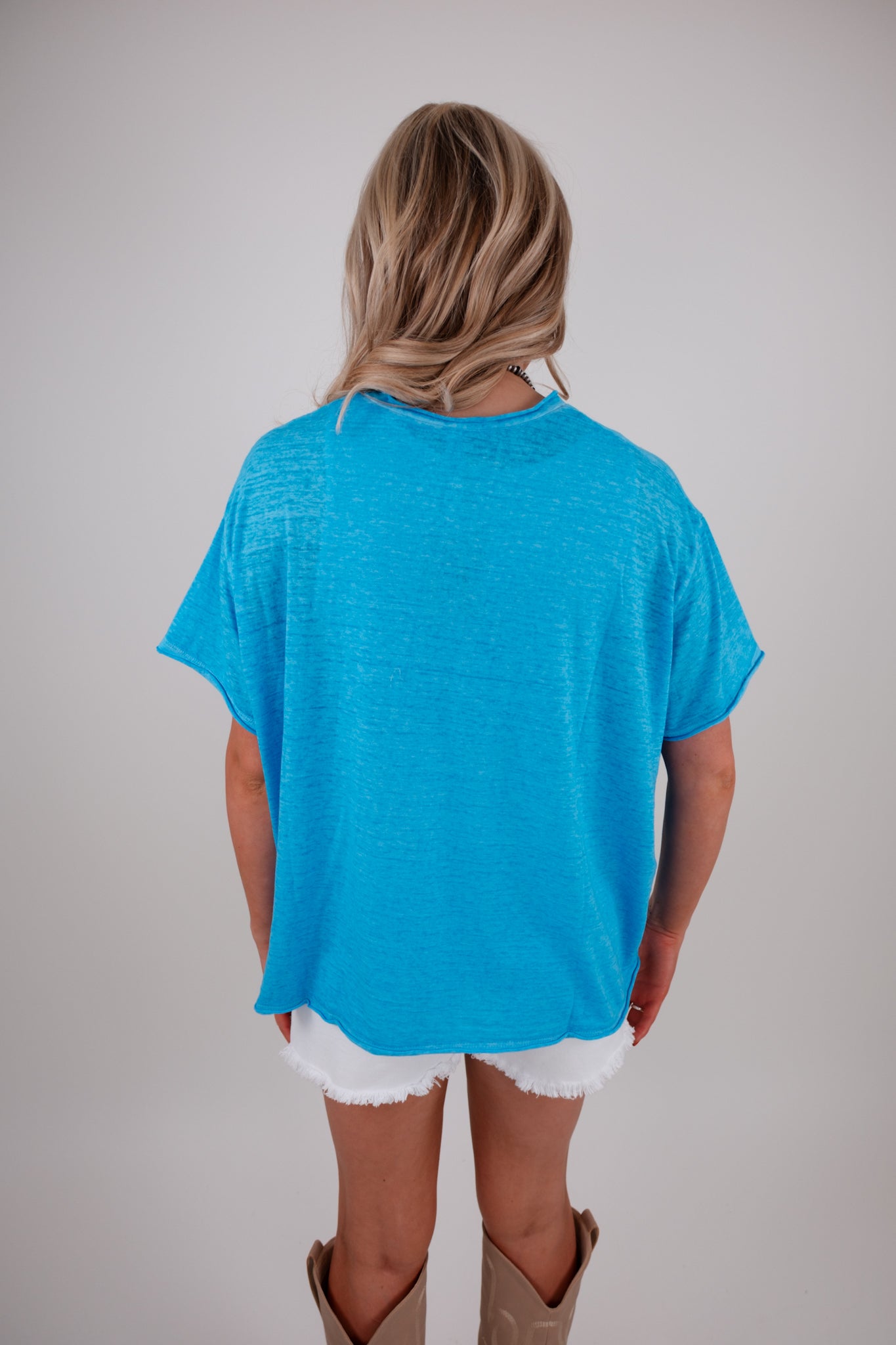 The Easy Rider Tee - Sky