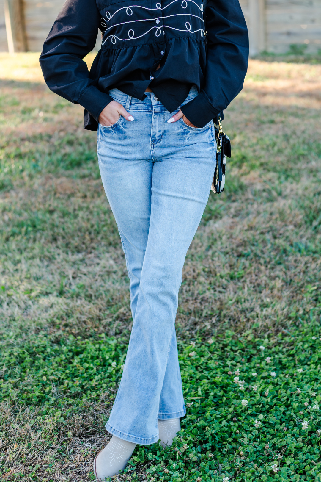 Prairie Sky Bootcut Jeans