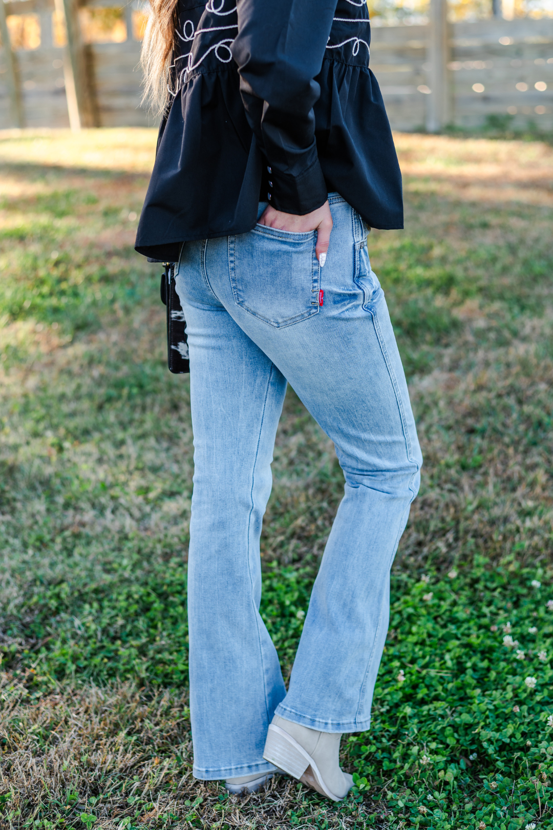 Prairie Sky Bootcut Jeans