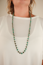 Starlight Strand Necklace - Jade & Gold