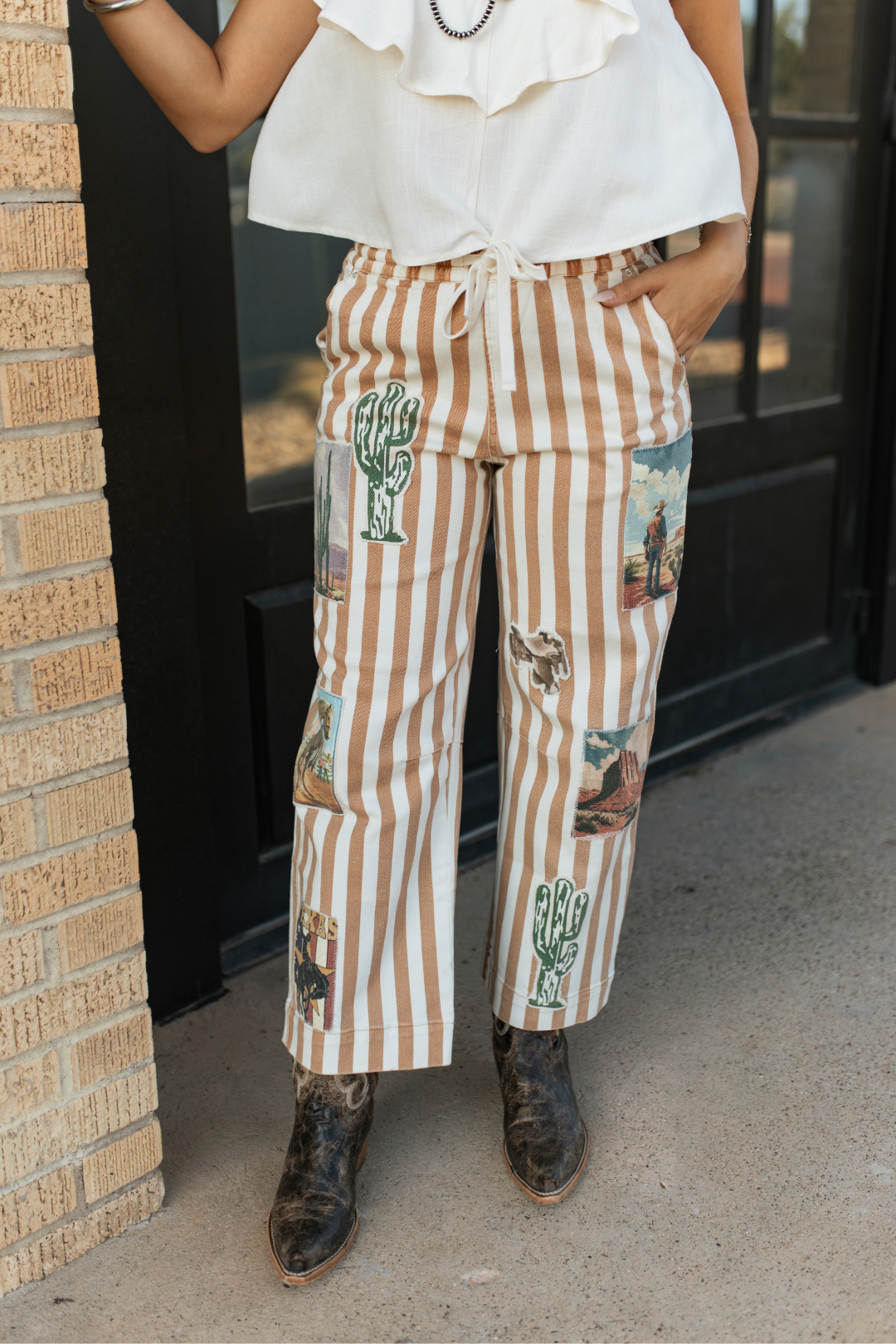 Route 66 Patch Pants