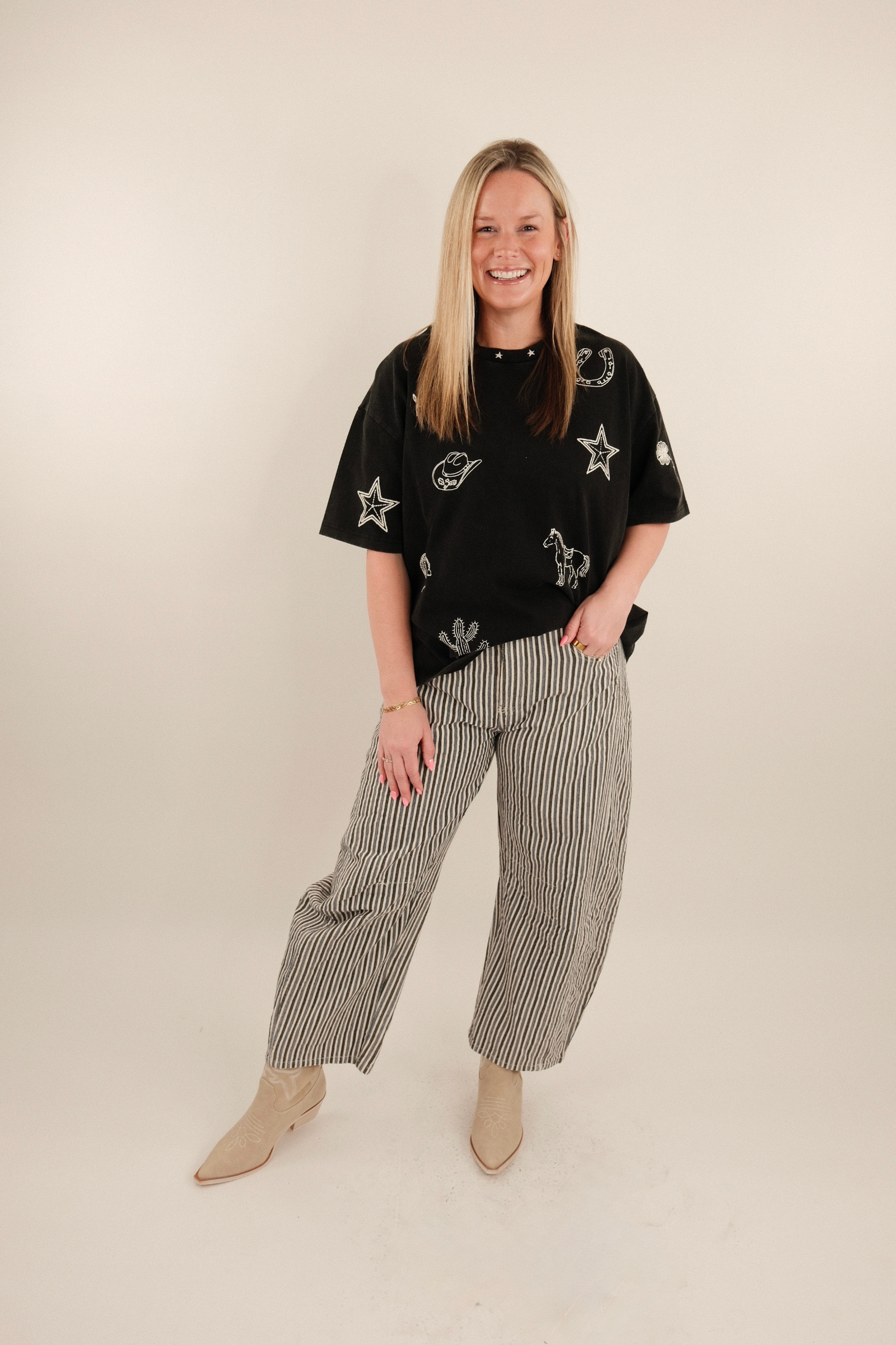 Wild West Boxy Tee