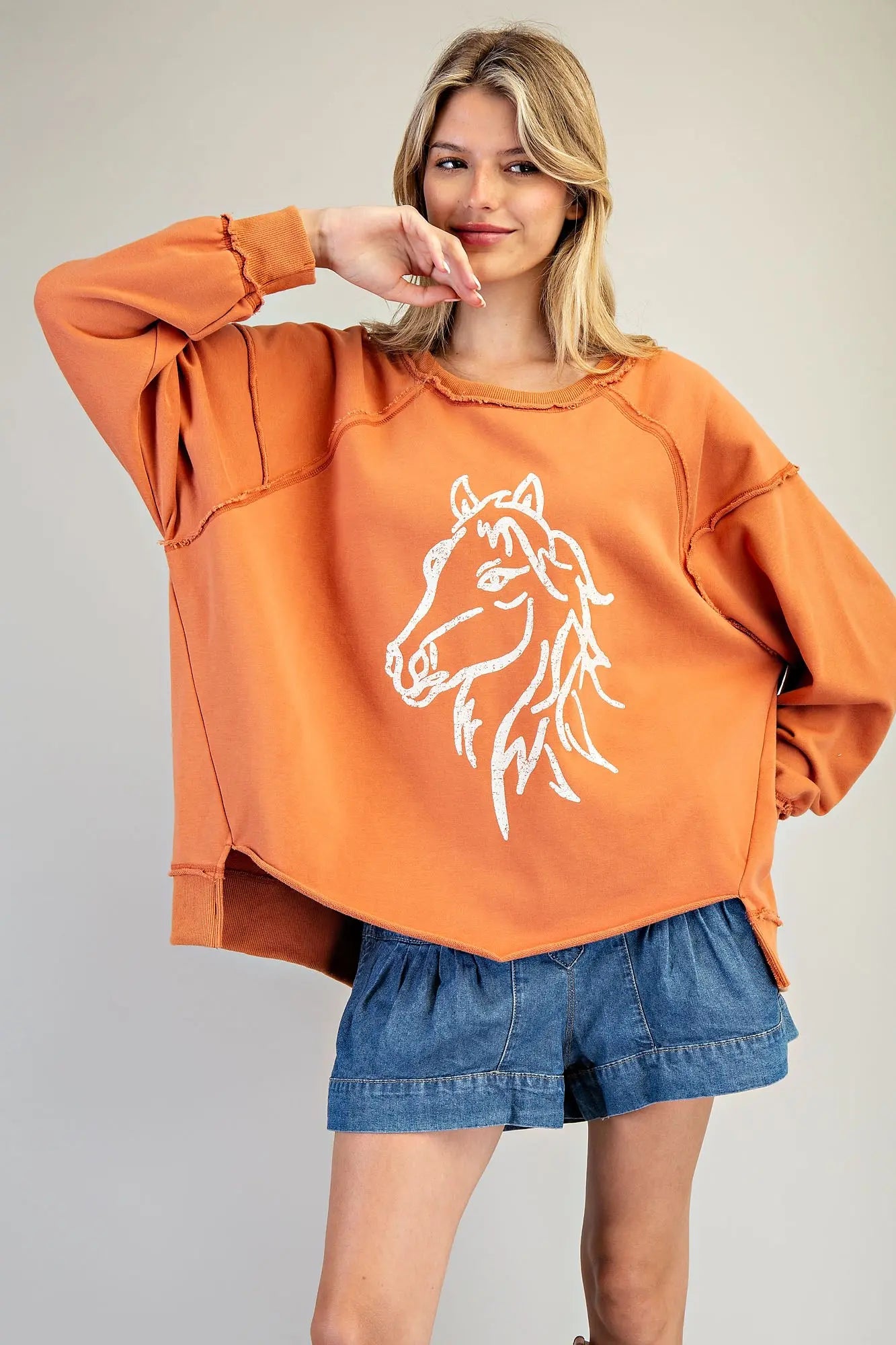 Cowgirl Comfort Crewneck