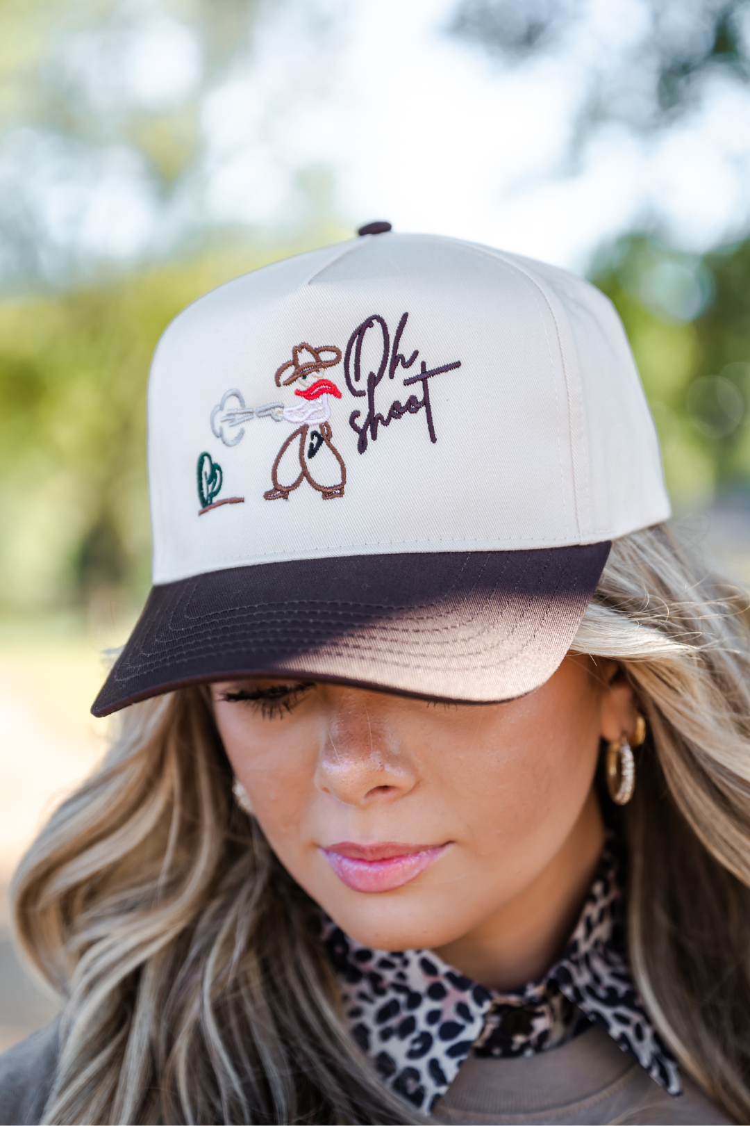 Oh Shoot Canvas Trucker Hat