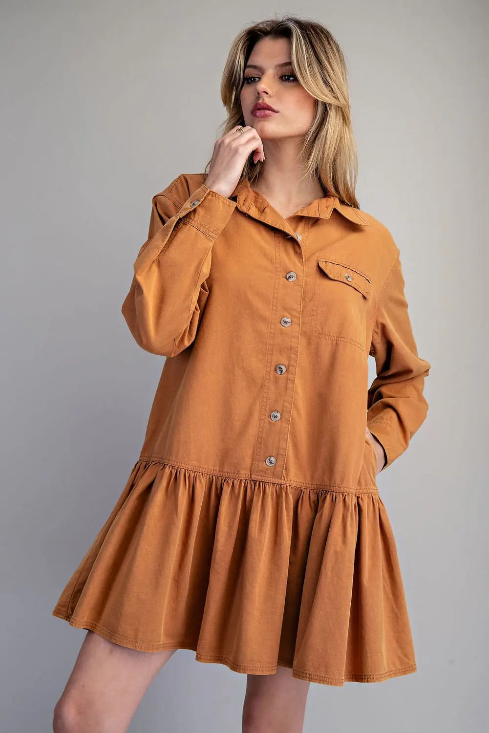 Red Clay Ramble Mineral Wash Dress