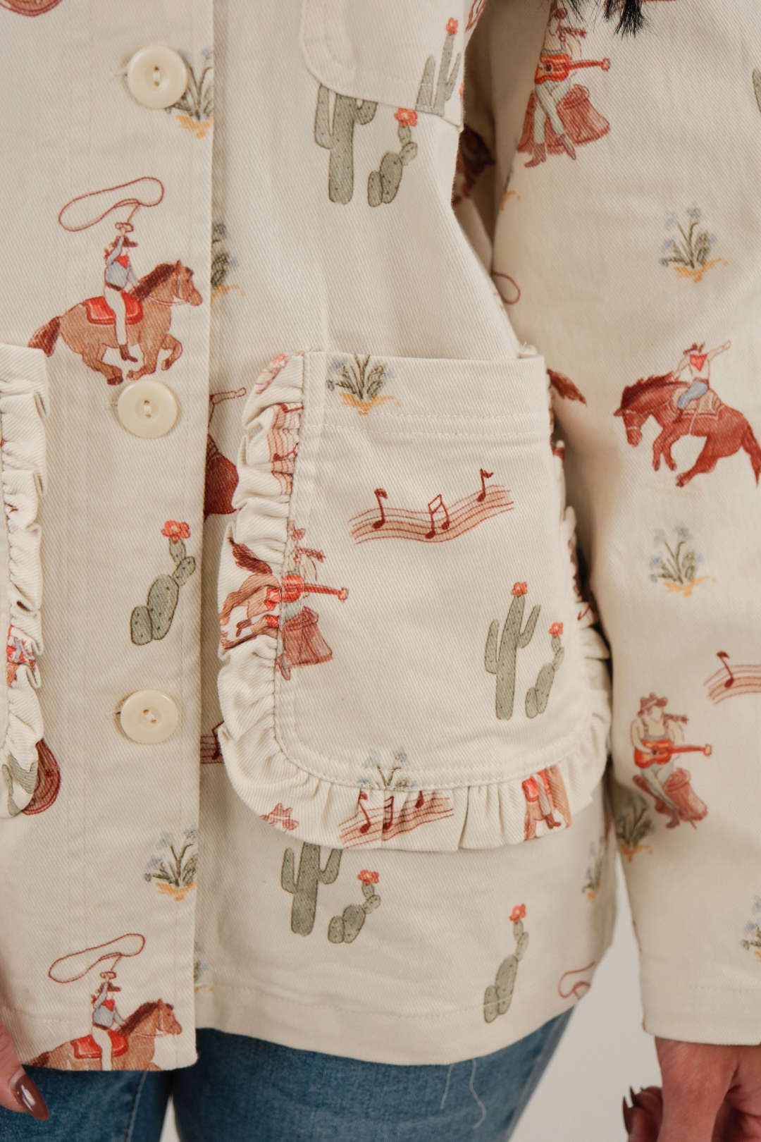 Cowboy Serenade Cotton Jacket