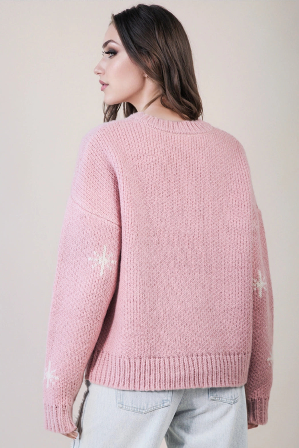 Boot Stitch Knit Sweater