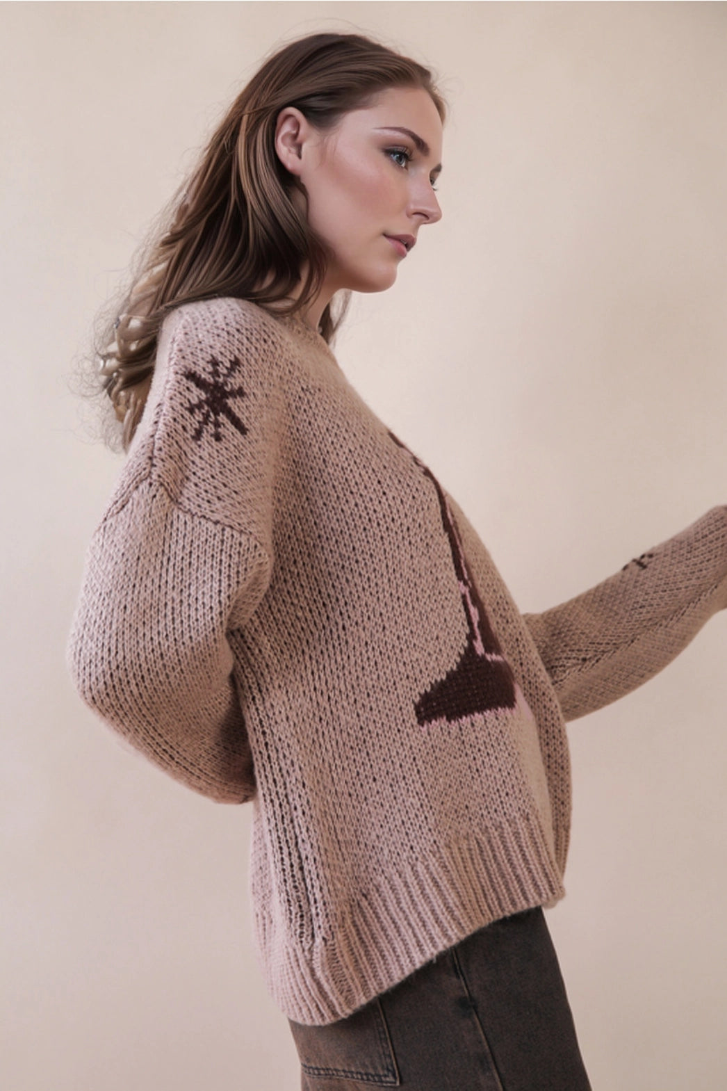 Boot Stitch Knit Sweater