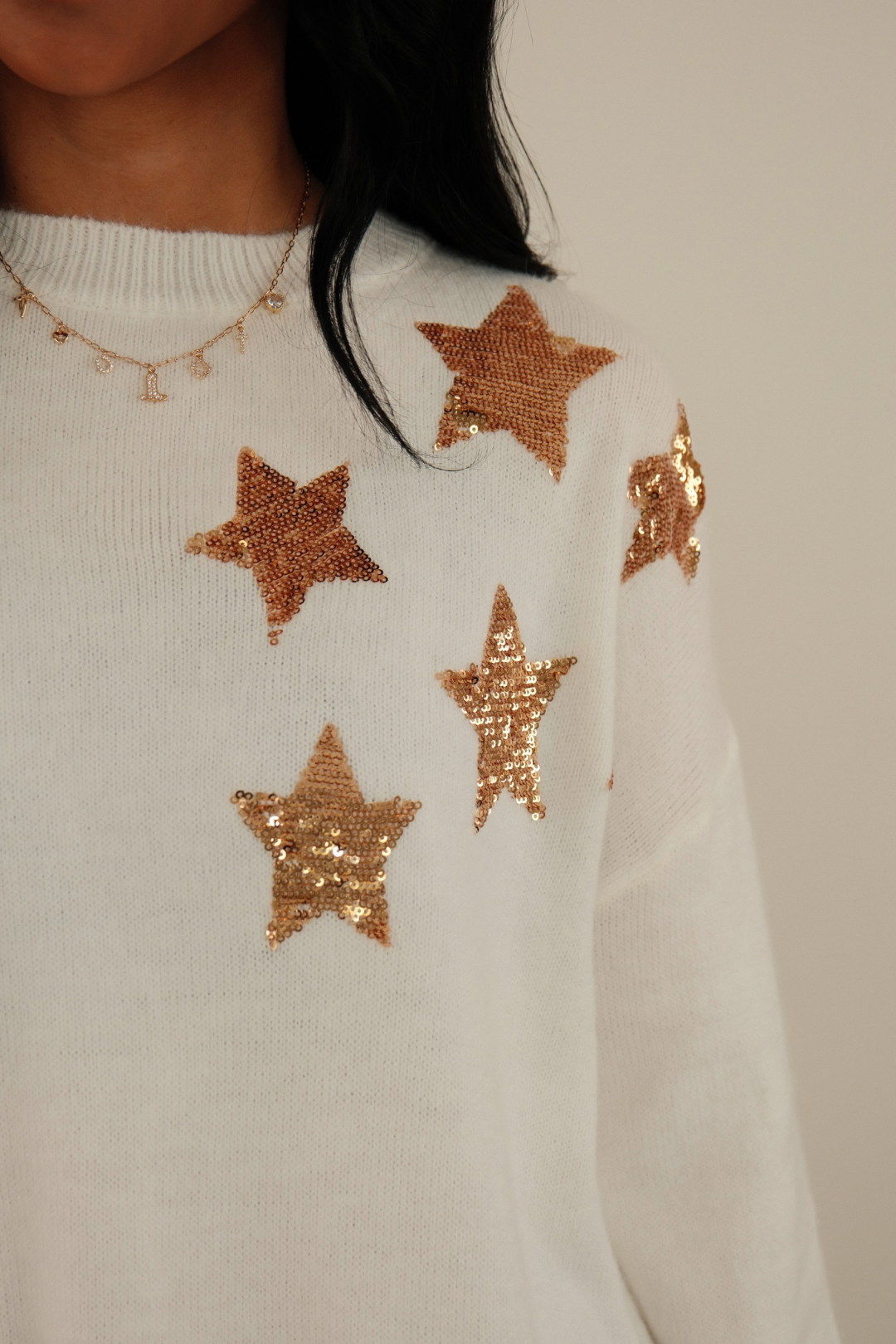Lone Star Sequin Sweater