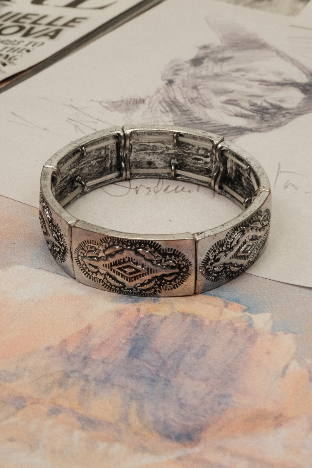 Desert Spirit Aztec Bangle