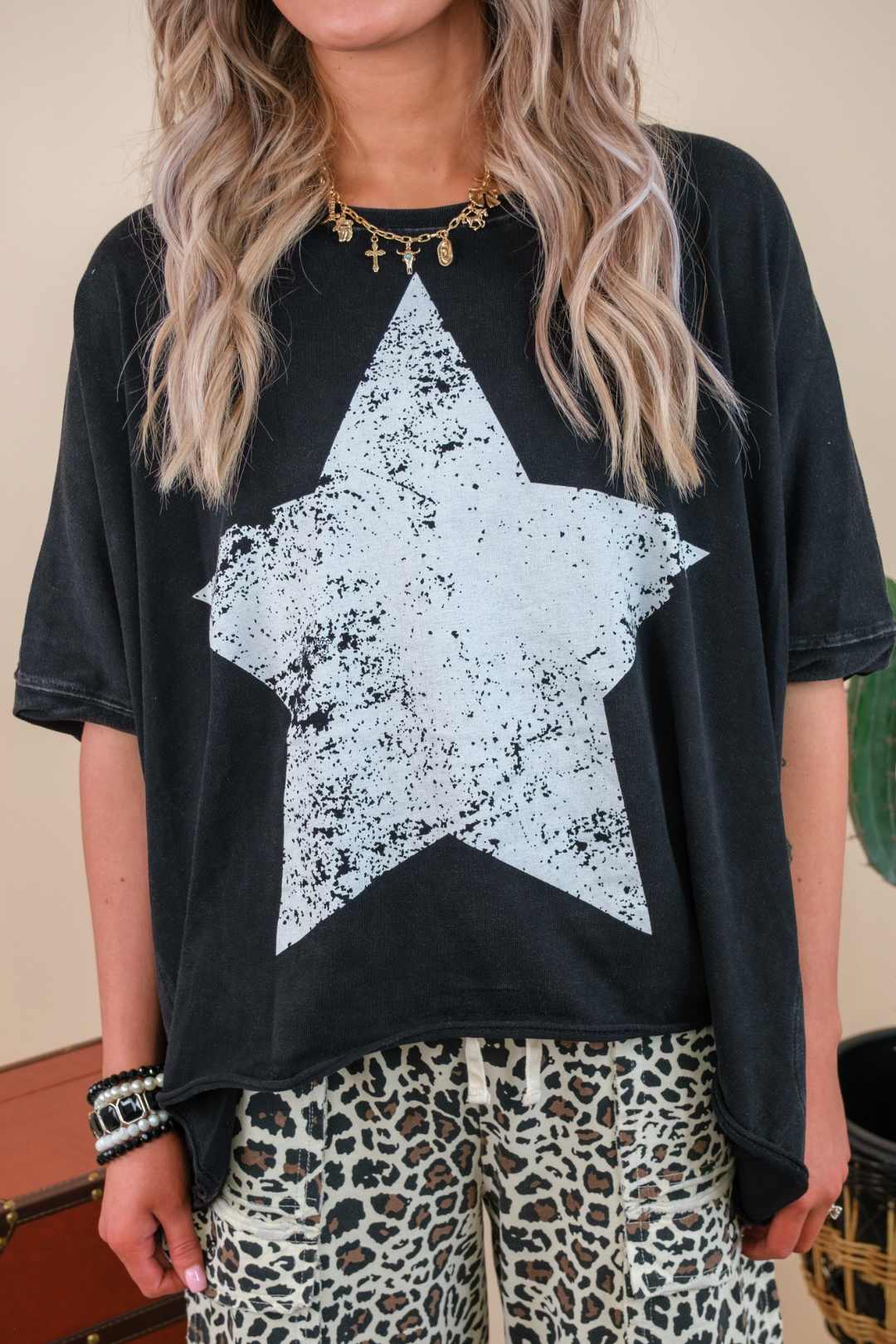 Lone Star Cropped Tee