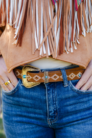 Desert Jewel Turquoise Concho Belt