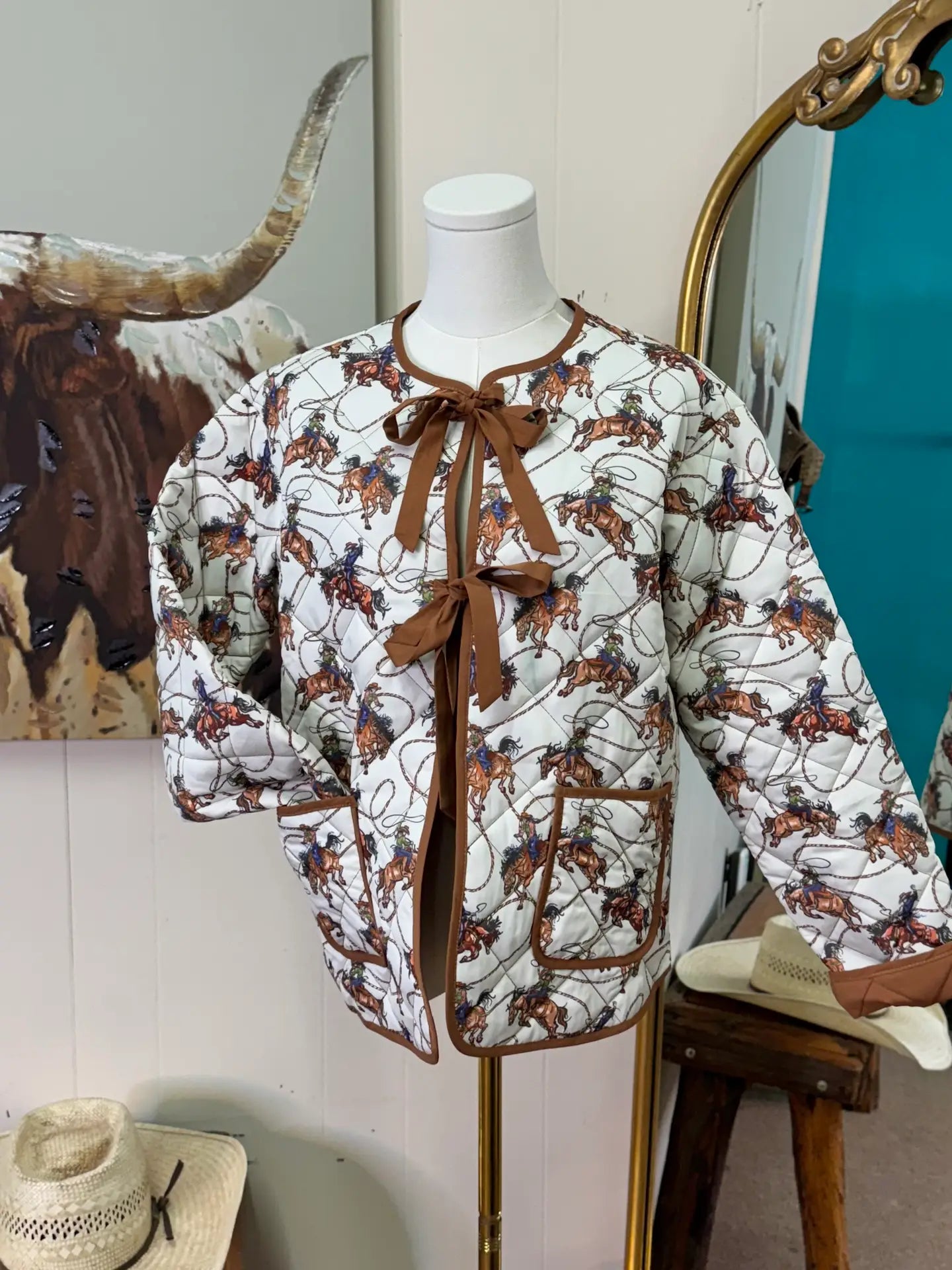 Ropin- Range Quilted Jacket