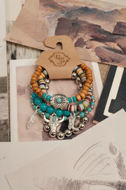 Cowgirl Charm Bracelet Stack