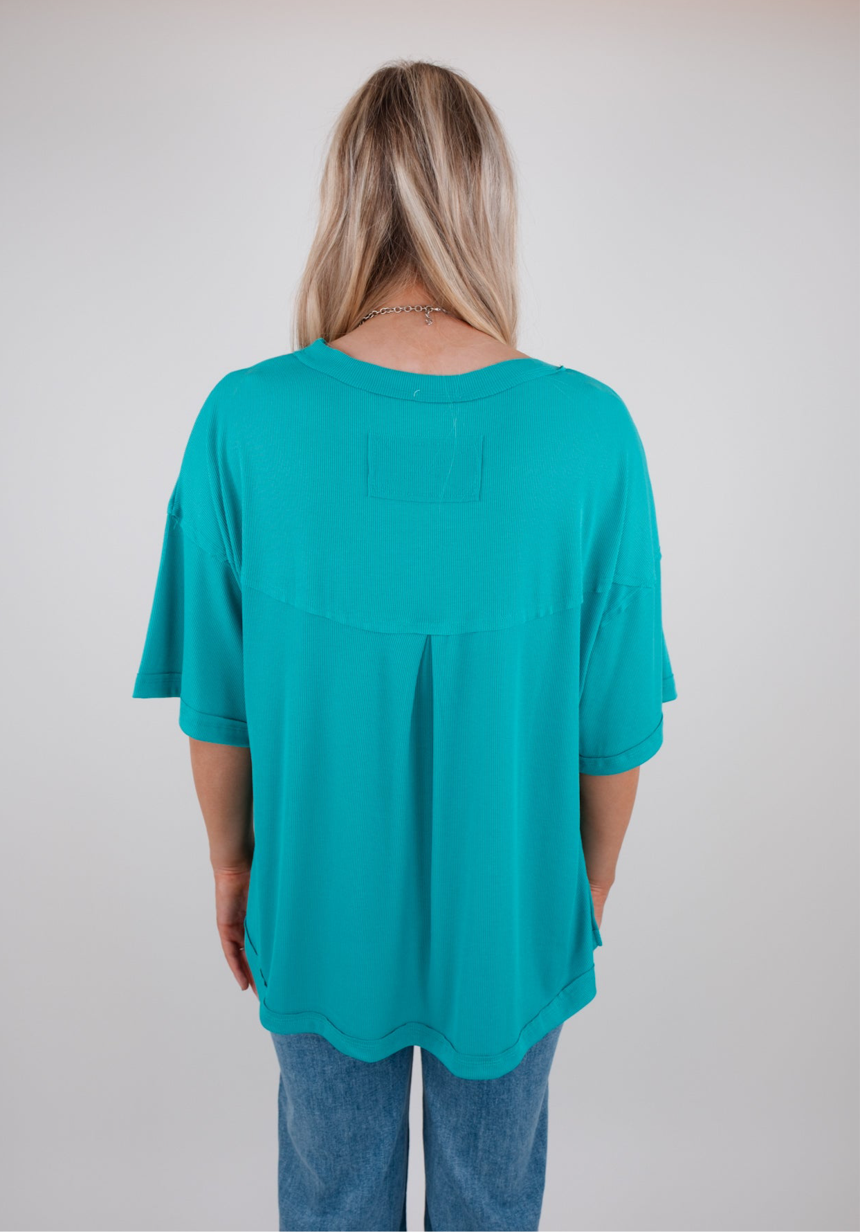 Essential Pocket Tee – Teal