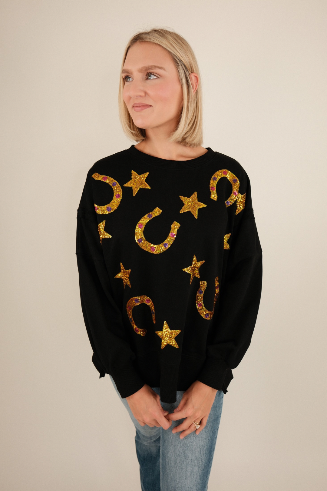 Golden Horseshoe Pullover