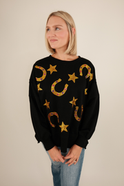 Golden Horseshoe Pullover