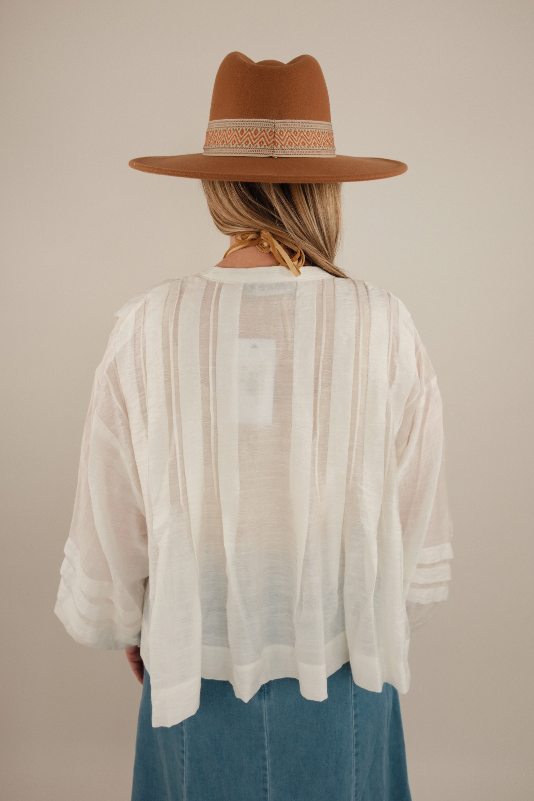 The Easy Breeze Button-Up Blouse