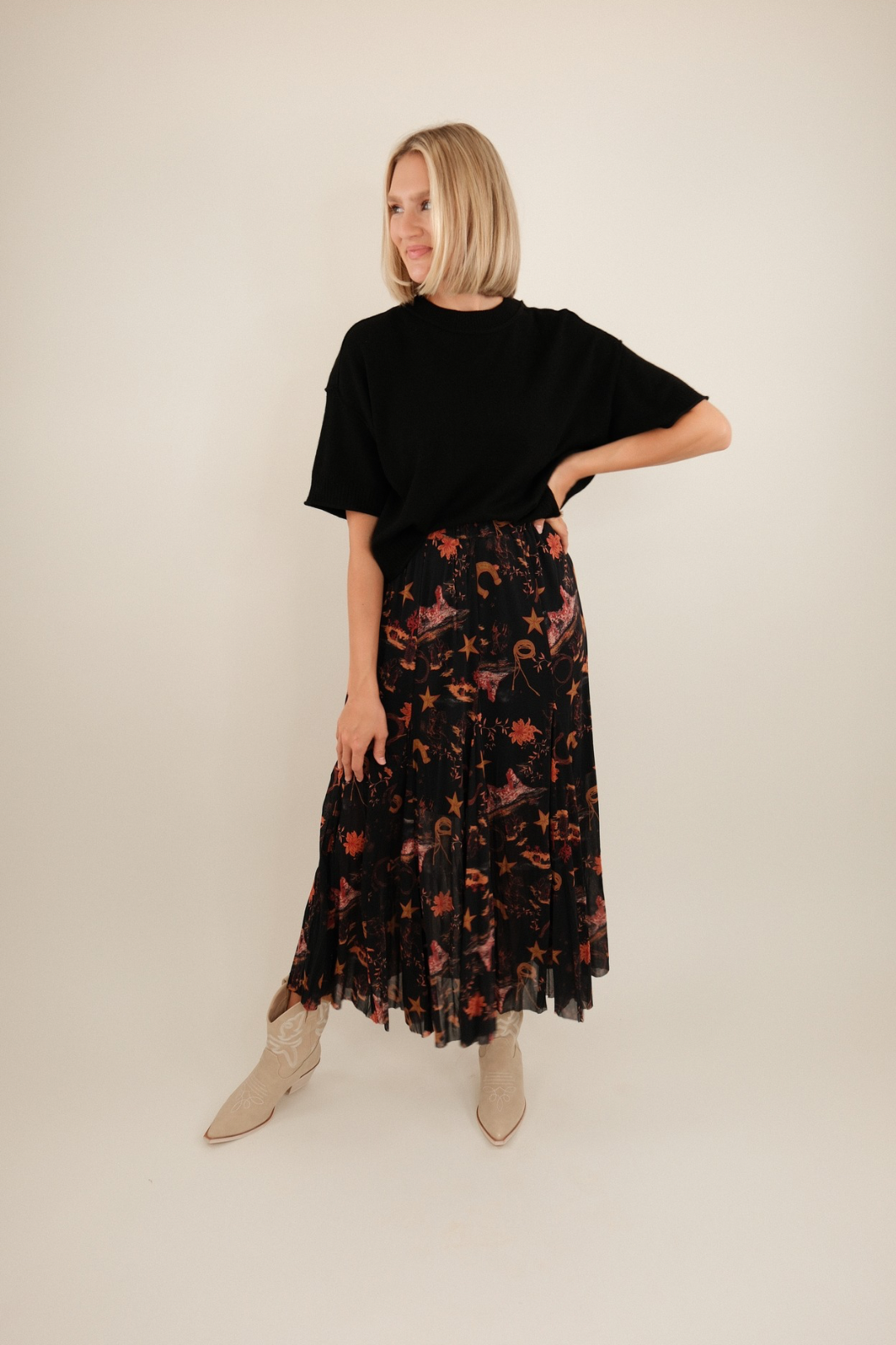 Rustler’s Moon Mesh Maxi Skirt