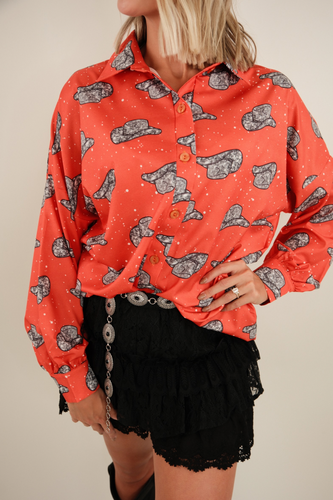 Disco Rodeo Button-Up